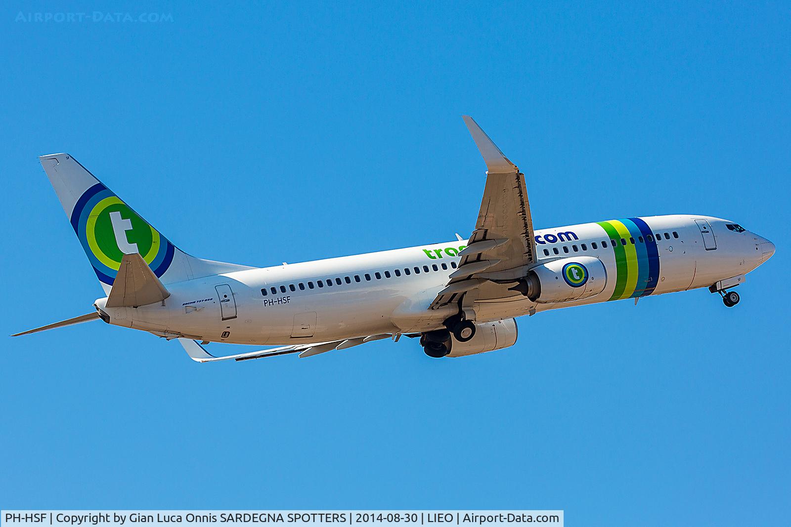 PH-HSF, 2012 Boeing 737-8K2 C/N 39261, TAKEOFF RW05