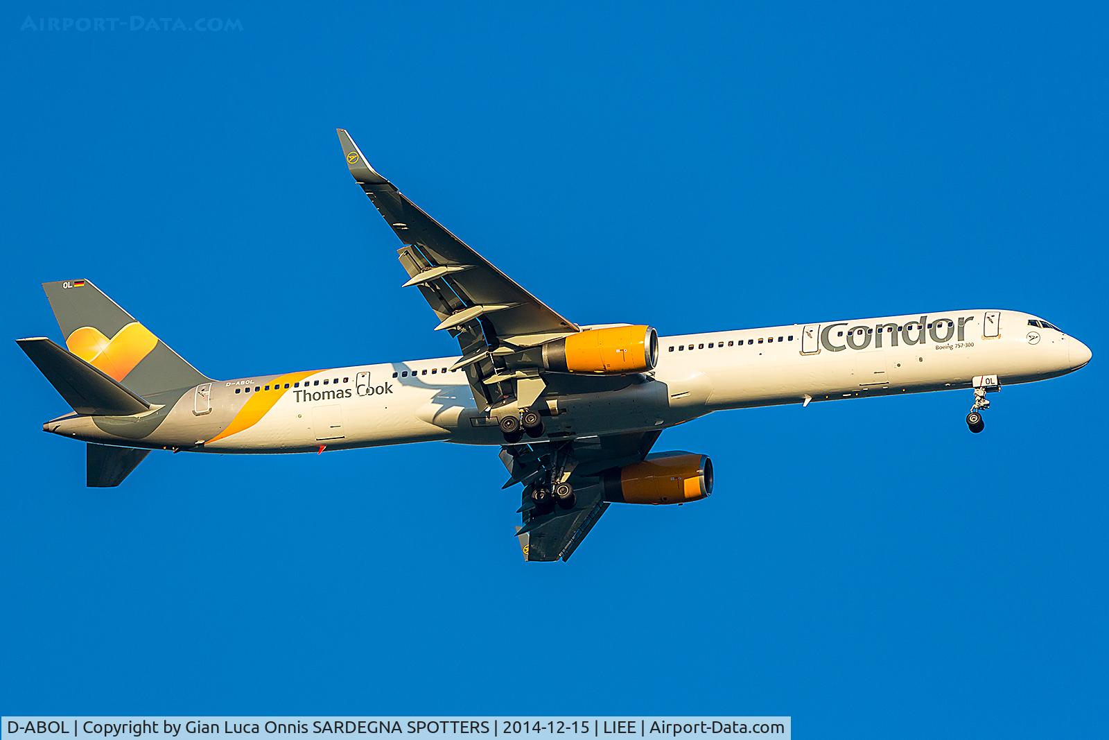 D-ABOL, 2000 Boeing 757-330 C/N 29021, LANDING RW 14R
