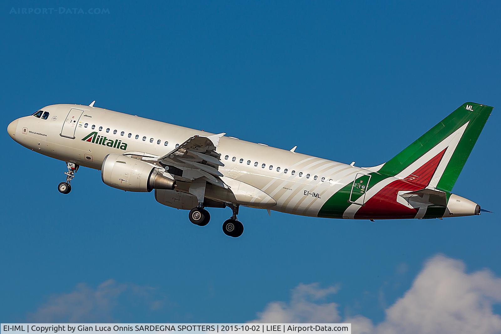 EI-IML, 2004 Airbus A319-112 C/N 2127, TAKEOFF RW 32L