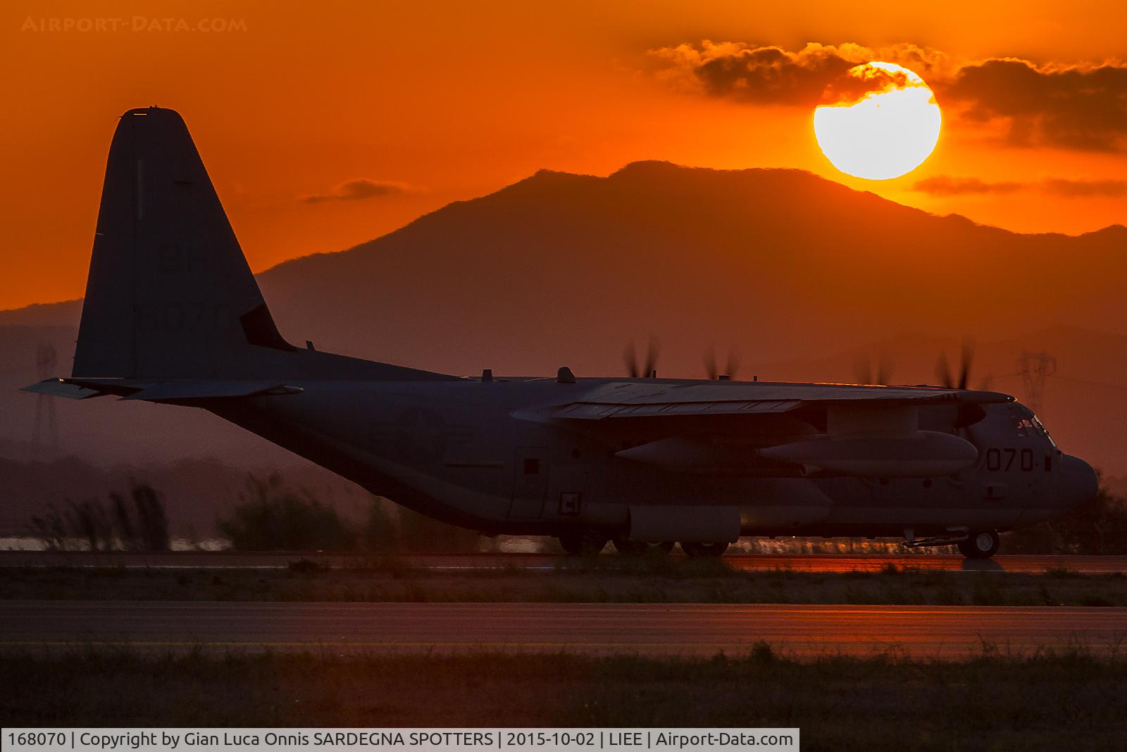 168070, Lockheed Martin KC-130J Hercules C/N 382-5661, LANDING RW 32L