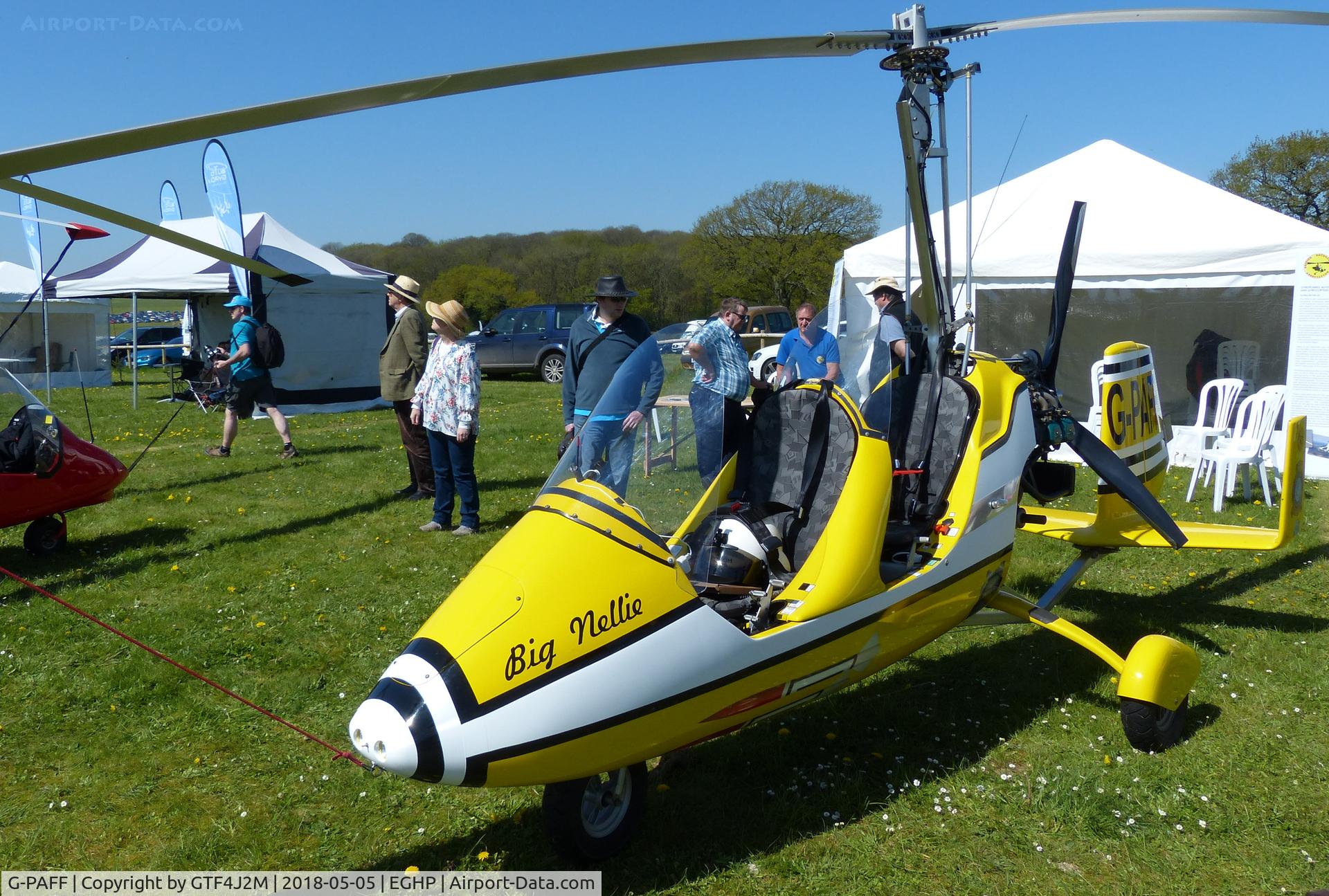 G-PAFF, 2011 Rotorsport UK MTOsport C/N RSUK/MTOS/039, G-PAFF at Popham 5May18
