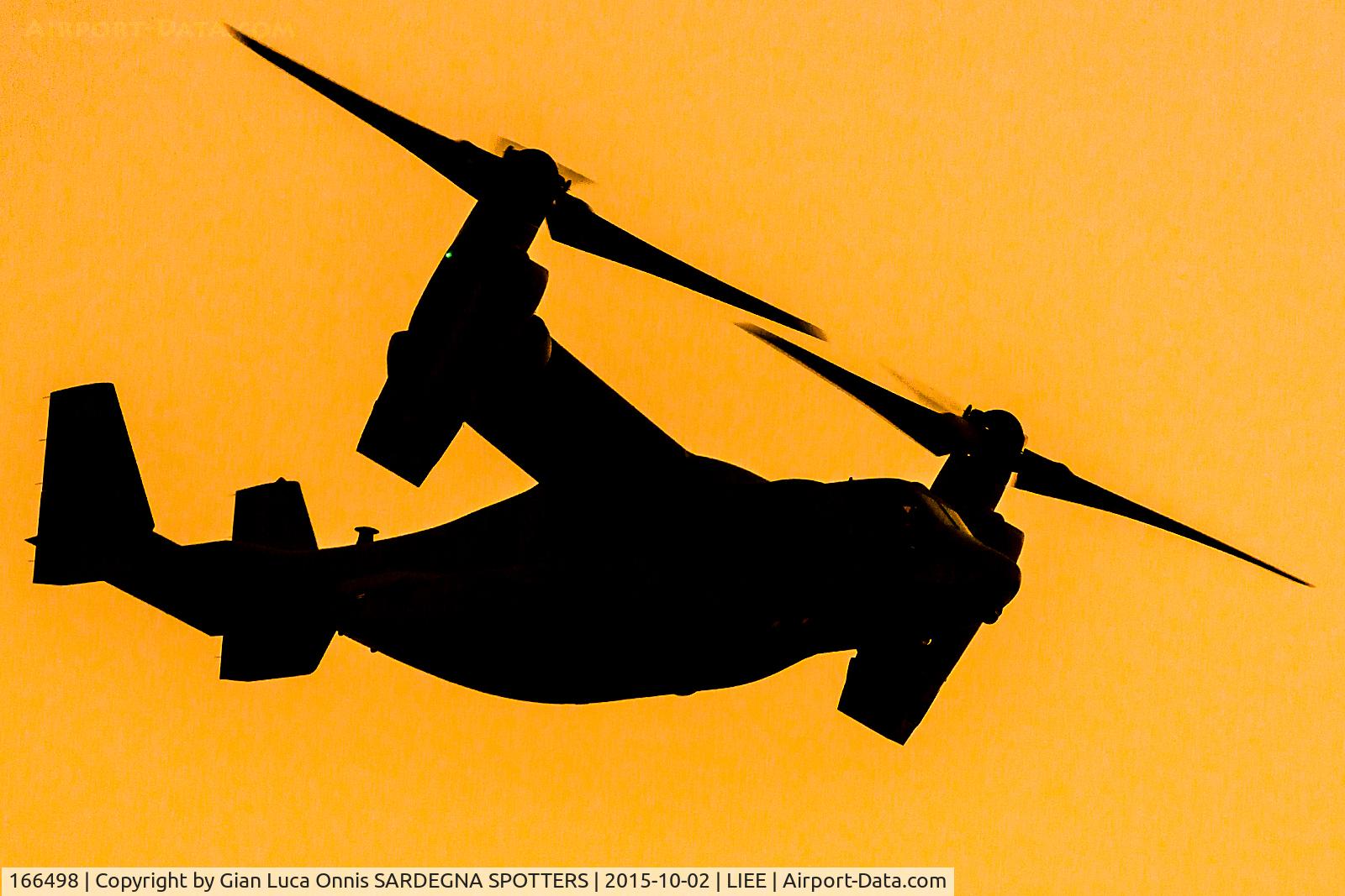 166498, Bell-Boeing MV-22B Osprey C/N D0078, TAKEOFF RW 32L