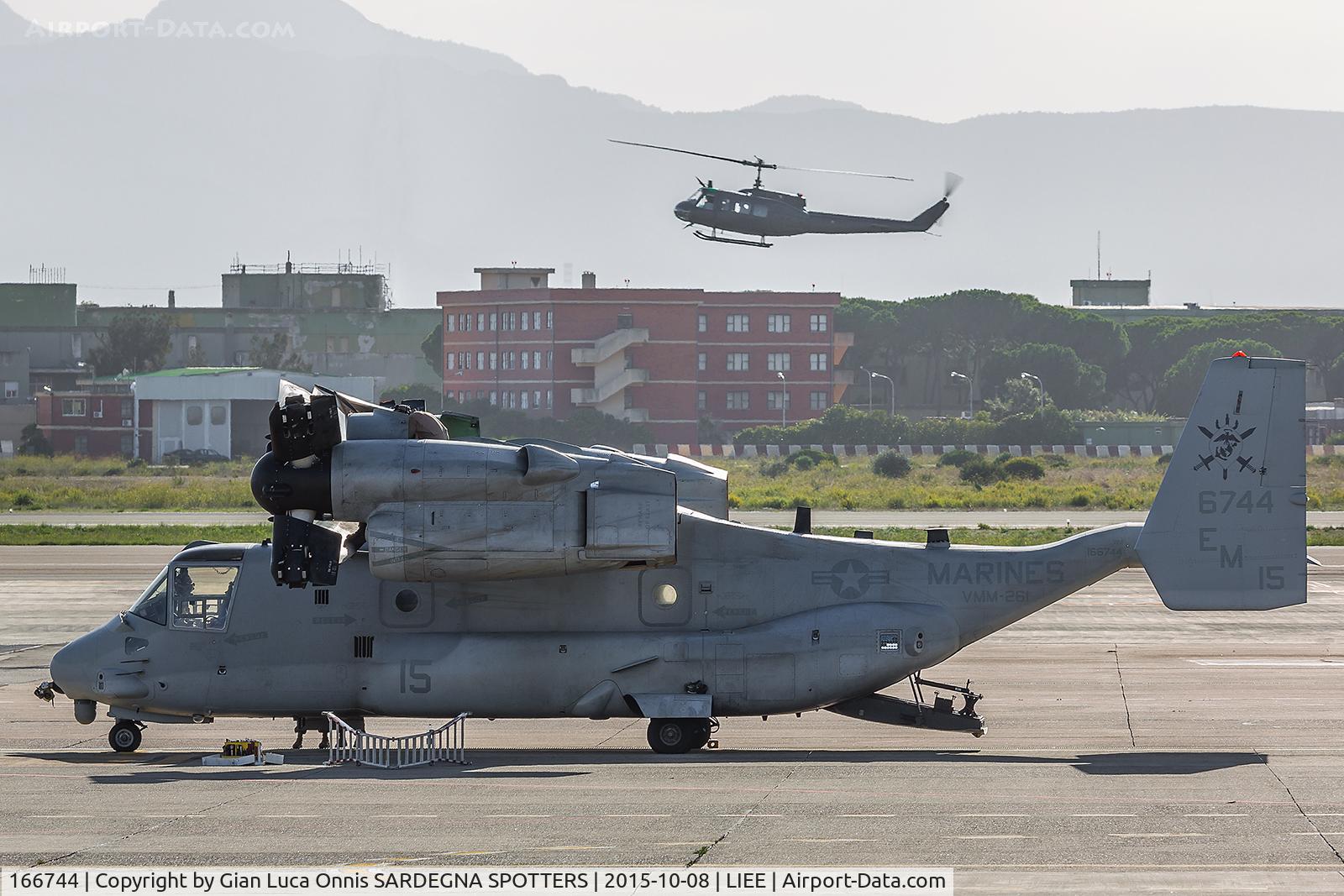 166744, Bell-Boeing MV-22B Osprey C/N D0109, STARTUP
