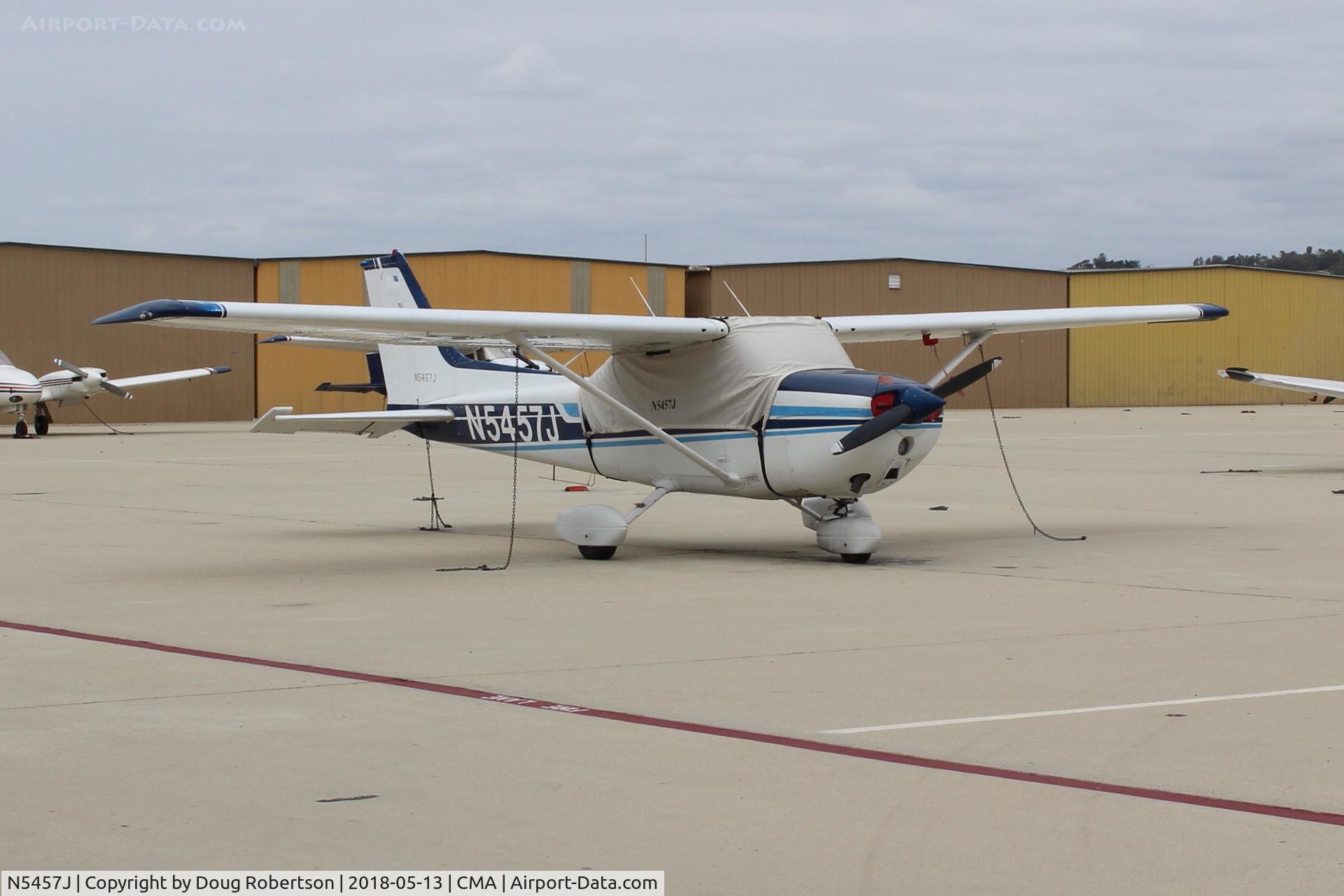 N5457J, 1980 Cessna 172N C/N 17273803, 1980 Cessna 172N SKYHAWK, Lycoming O-320-H2AD 160 Hp