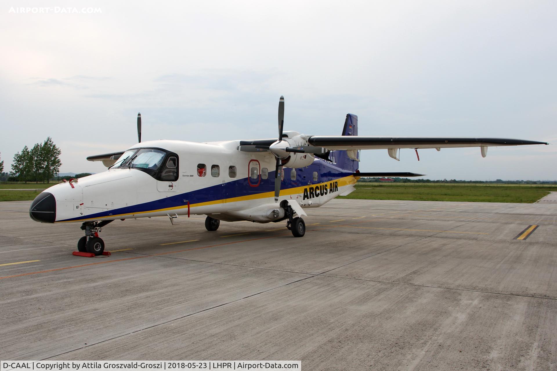 D-CAAL, 1988 Dornier 228-202K C/N 8152, LHPR - Györ-Pér Airport, Hungary