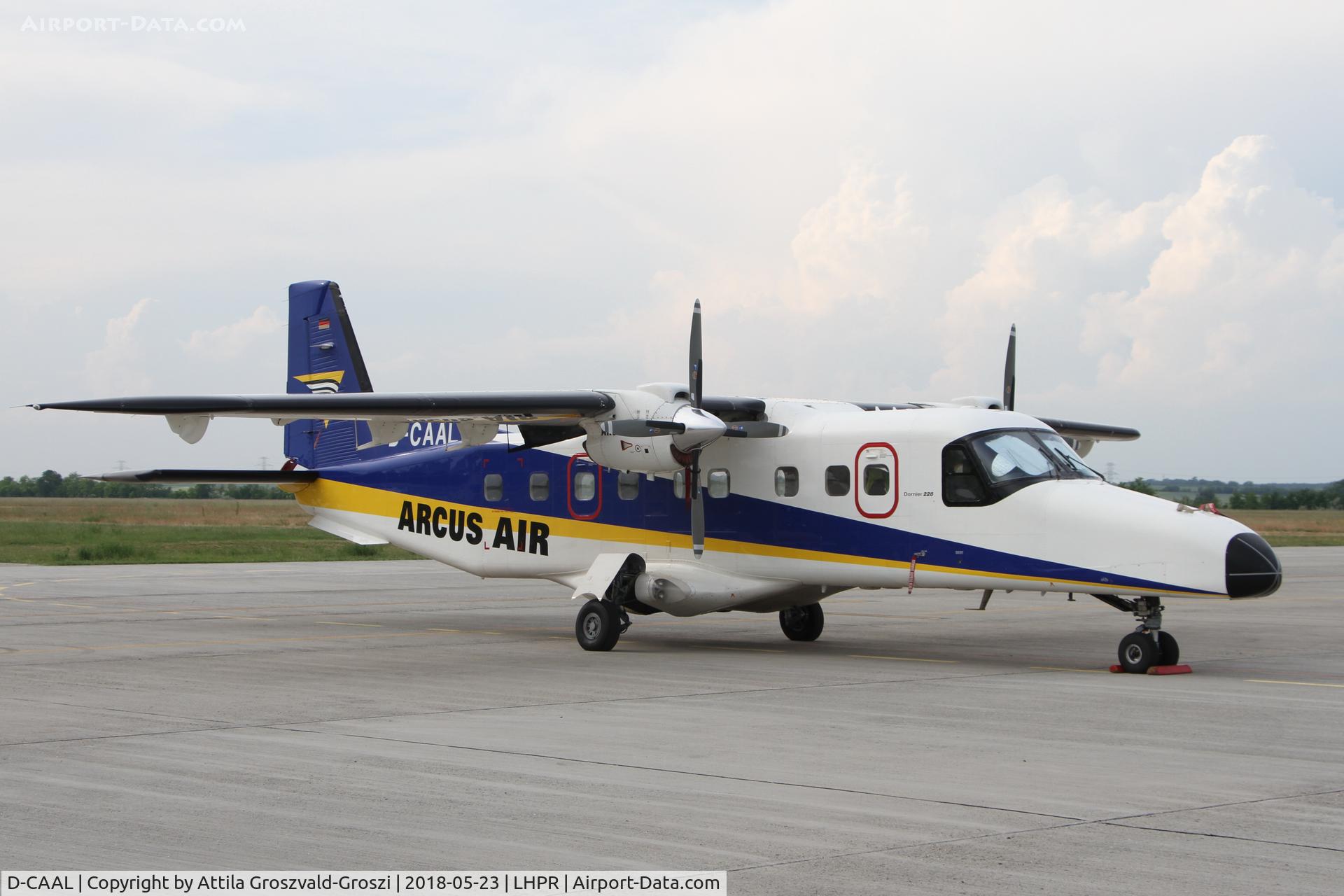 D-CAAL, 1988 Dornier 228-202K C/N 8152, LHPR - Györ-Pér Airport, Hungary