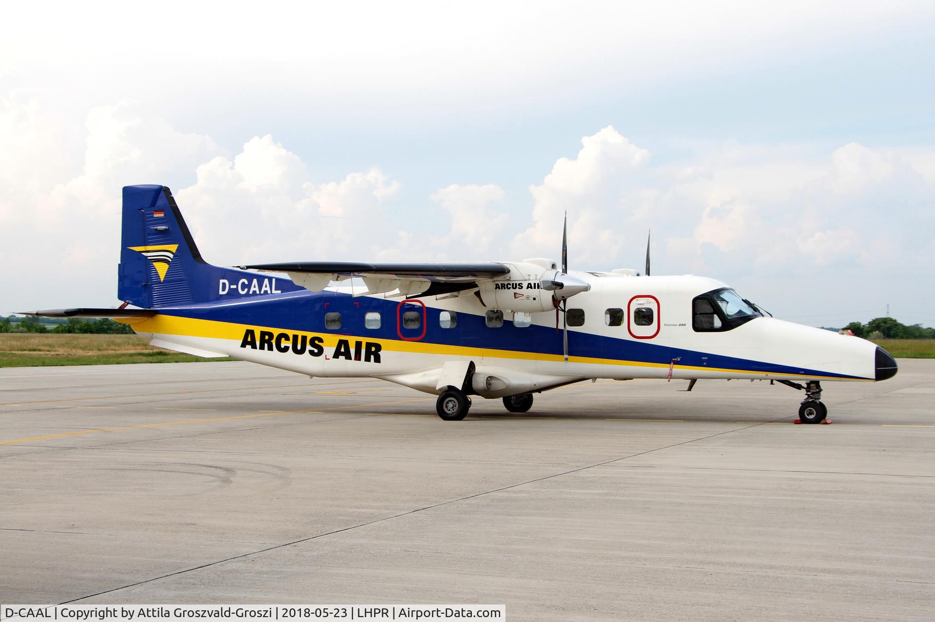 D-CAAL, 1988 Dornier 228-202K C/N 8152, LHPR - Györ-Pér Airport, Hungary