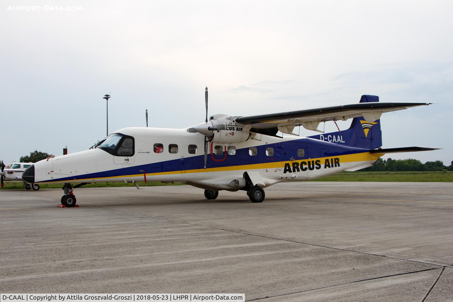 D-CAAL, 1988 Dornier 228-202K C/N 8152, LHPR - Györ-Pér Airport, Hungary
