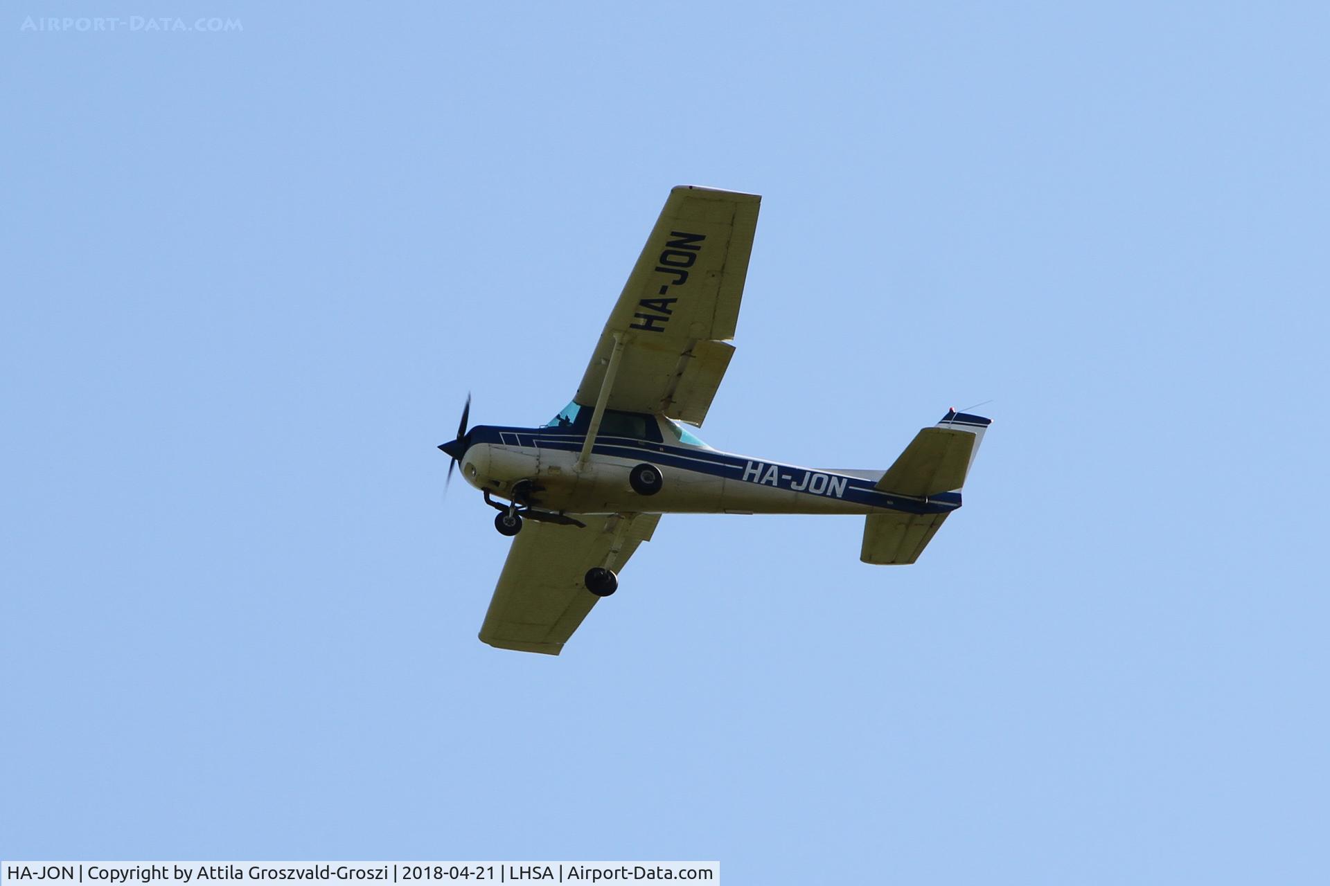 HA-JON, Cessna 152 C/N 15279589, LHSA- Szentkirályszabadja Airport, ex Military Air Base, Hungary