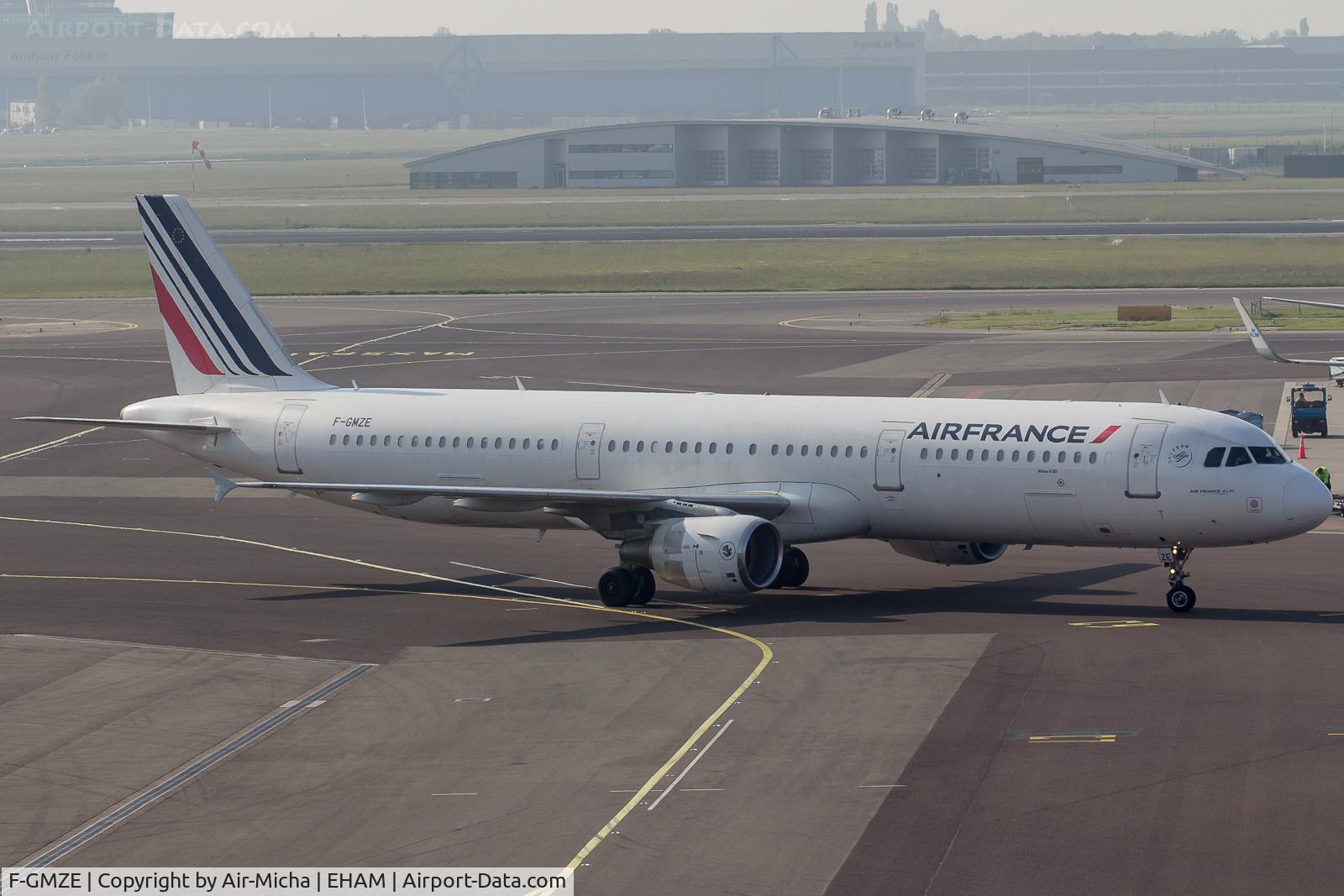 F-GMZE, 1995 Airbus A321-111 C/N 544, Air France