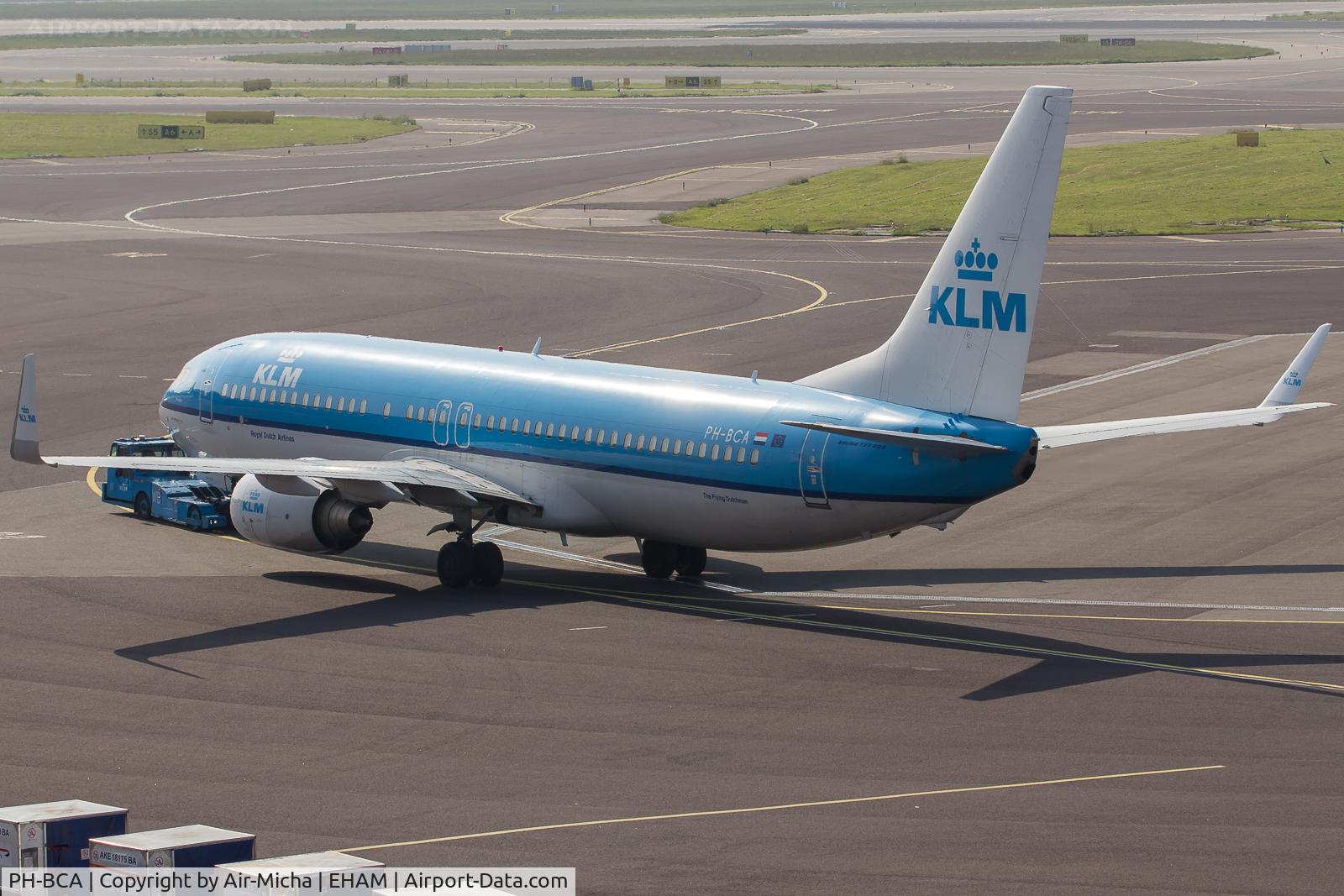 PH-BCA, 2010 Boeing 737-8K2 C/N 37820, KLM Royal Dutch Airlines