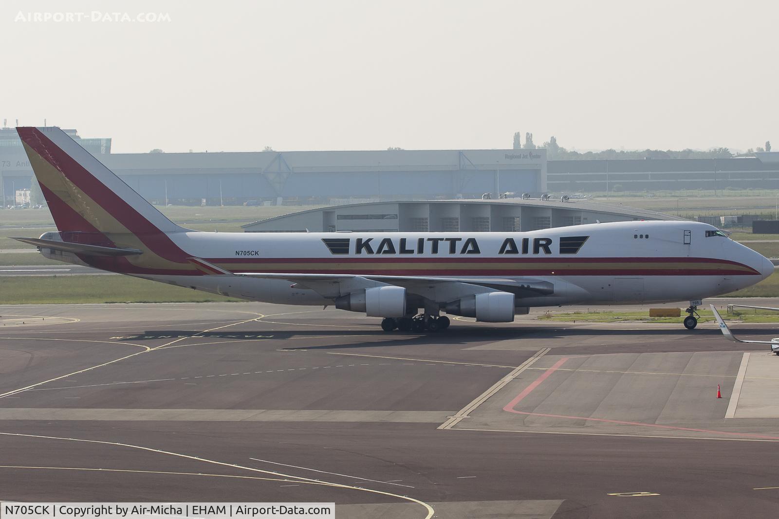 N705CK, 1974 Boeing 747-246F C/N 21034, Kalitta Air