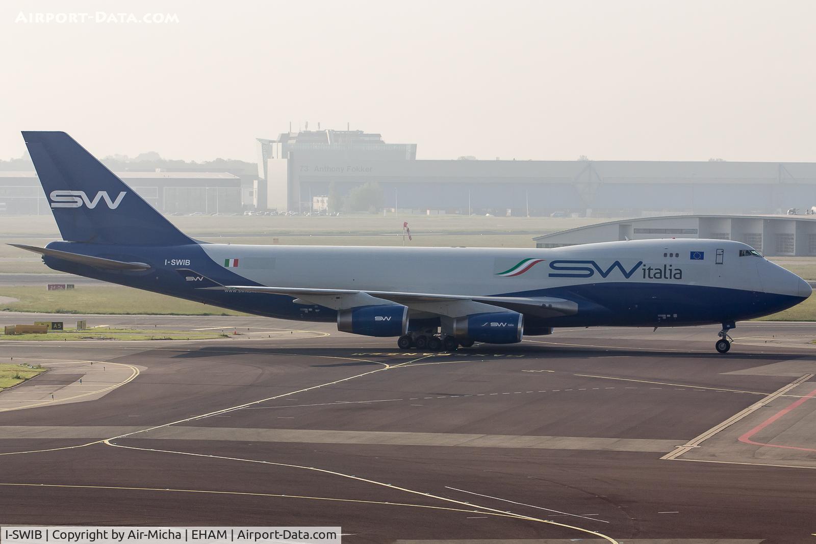 I-SWIB, 1999 Boeing 747-4R7F/SCD C/N 29730, SW Italia