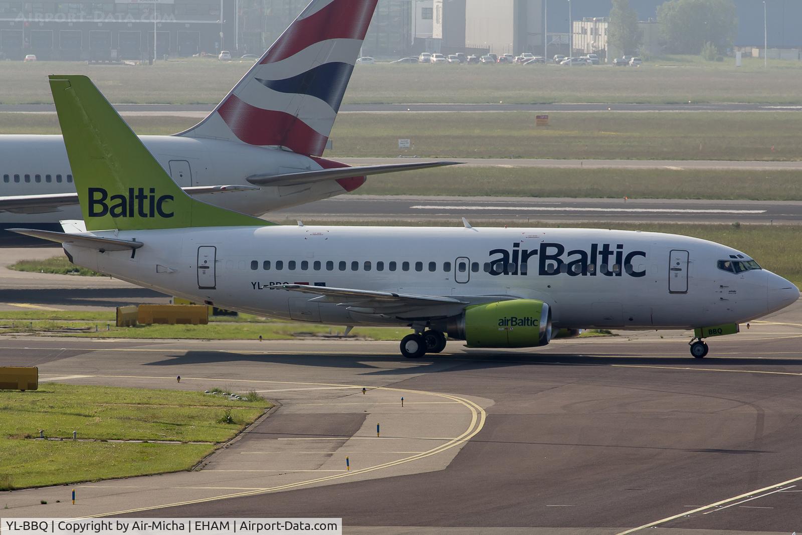 YL-BBQ, 1992 Boeing 737-522 C/N 26691, Air Baltic
