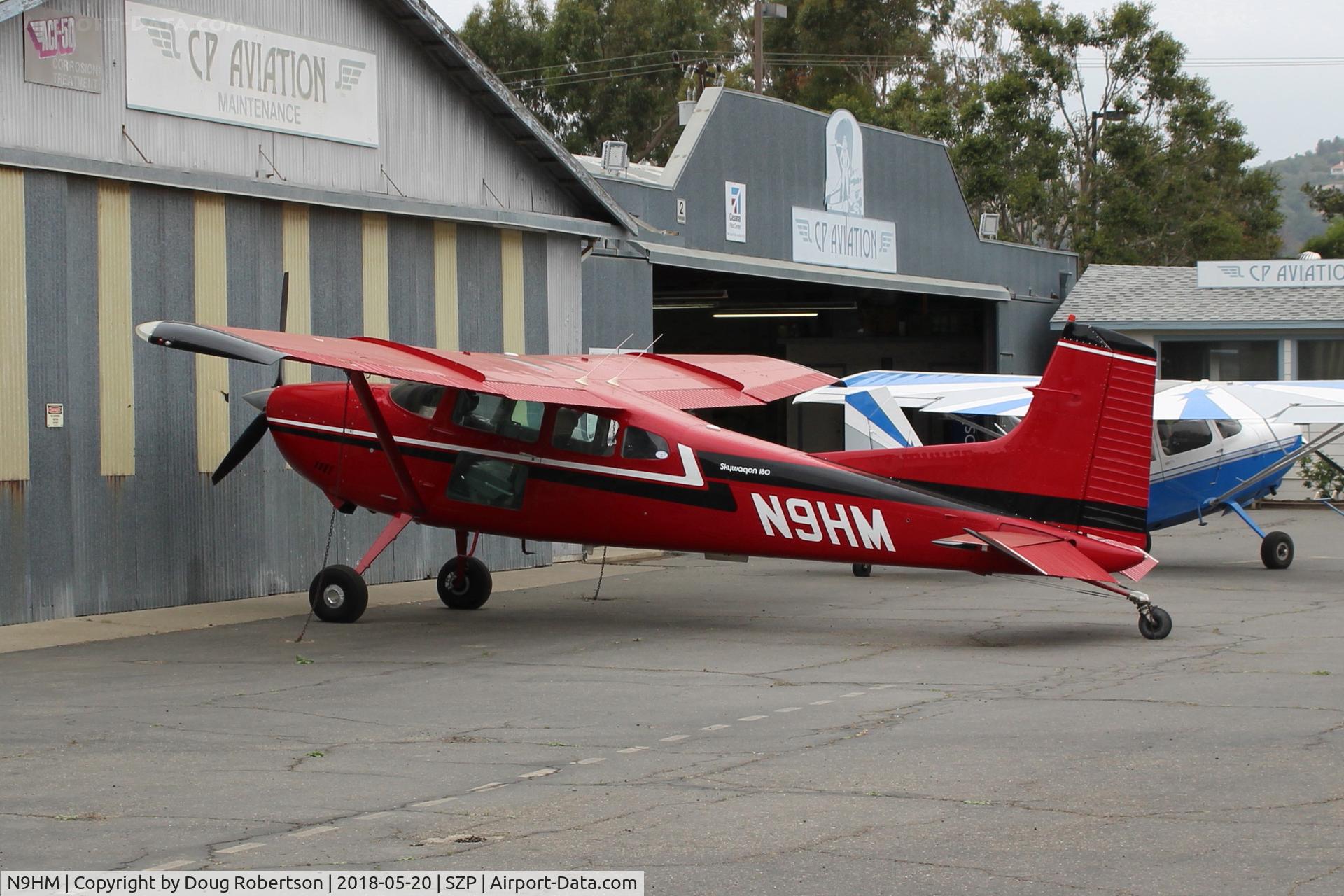 N9HM, 1980 Cessna 180K Skywagon C/N 18053165, 1980 Cessna 180K SKYWAGON, Continental O-470-U 230 Hp