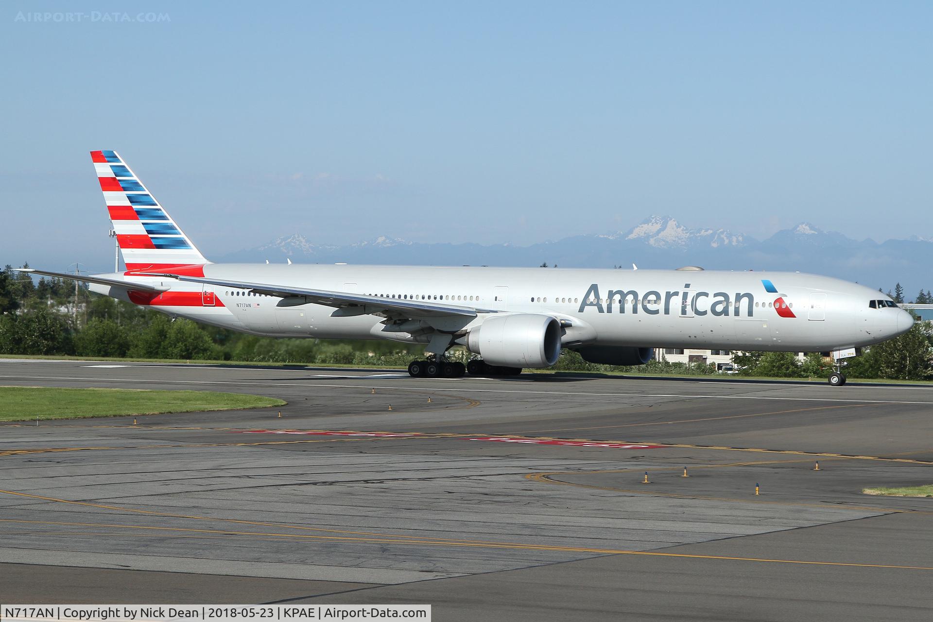 N717AN, 2012 Boeing 777-323/ER C/N 31543, PAE/KPAE