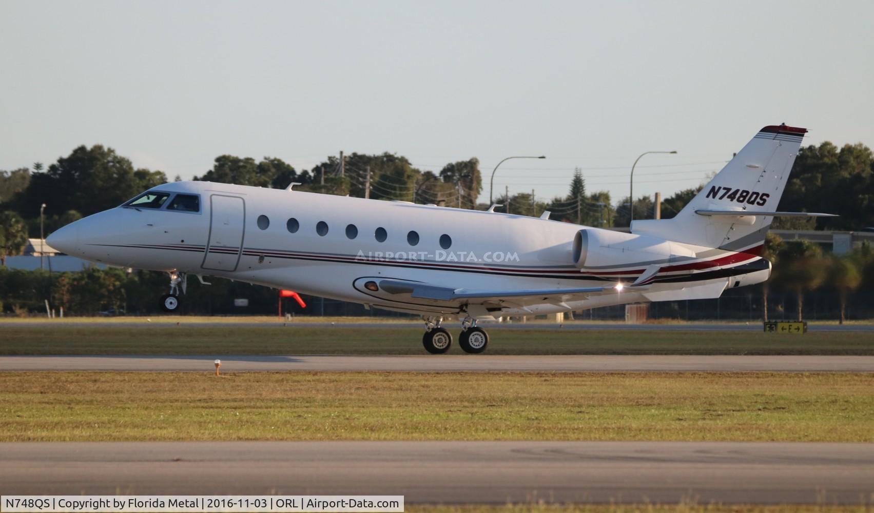 N748QS, 2006 Israel Aircraft Industries Gulfstream 200 C/N 157, Net Jets