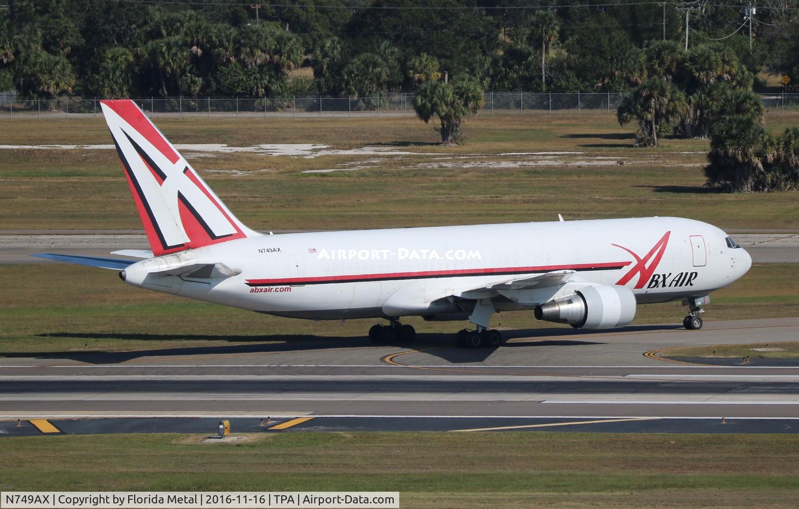 N749AX, 1984 Boeing 767-232(BDSF) C/N 22226, ABX 767-200