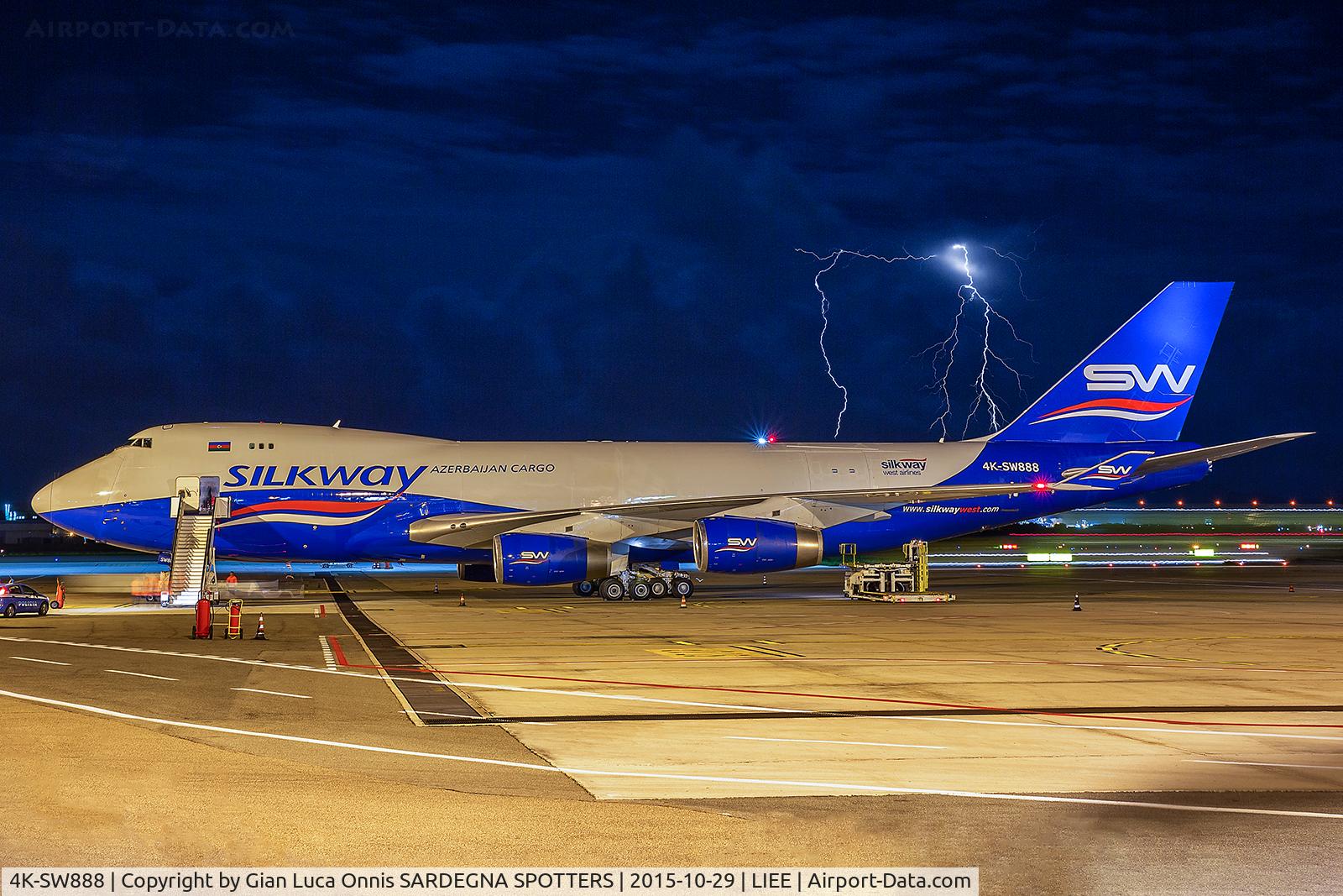 4K-SW888, 1999 Boeing 747-4R7F/SCD C/N 29730, STARTUP