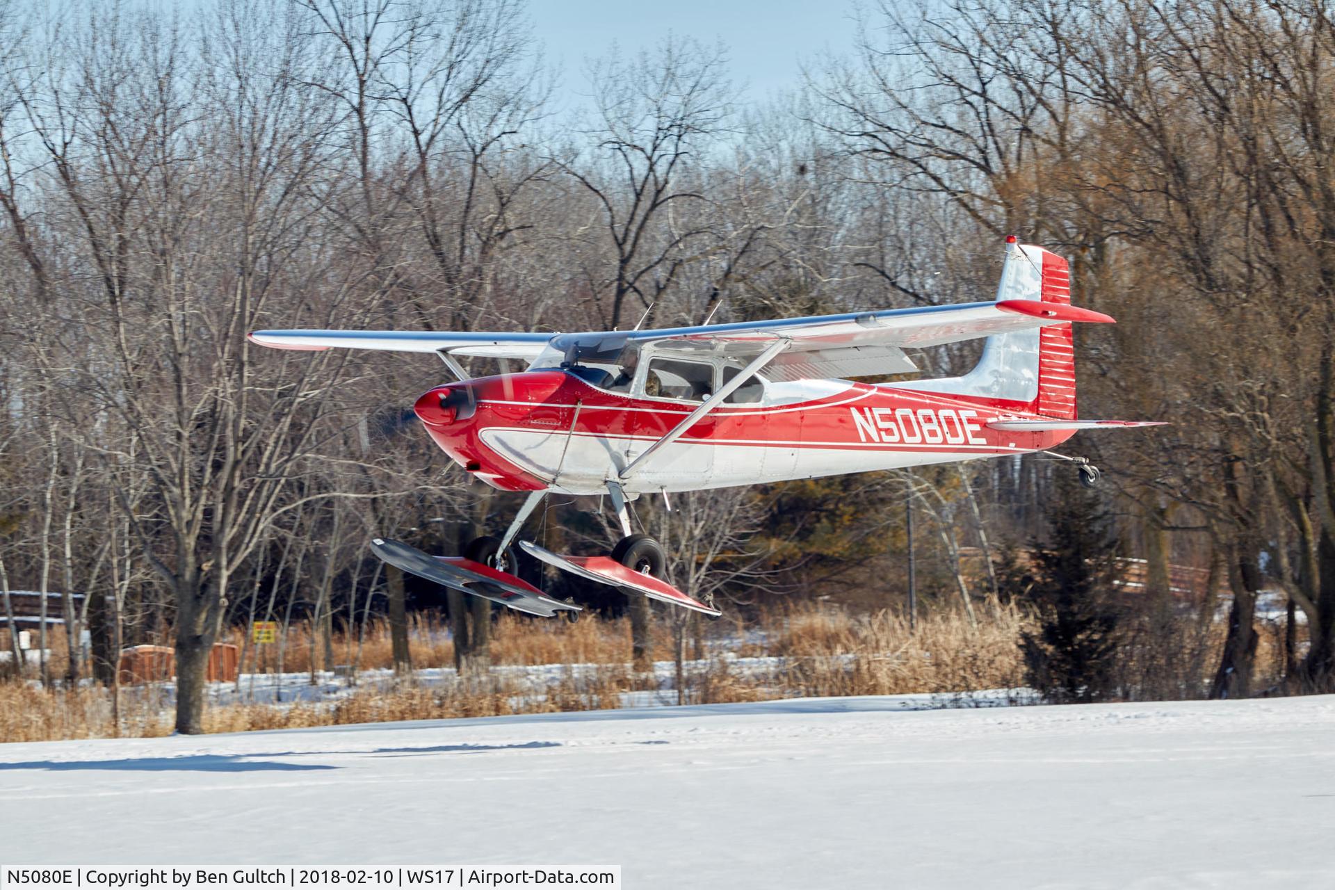 N5080E, 1958 Cessna 180B C/N 50380, EAA Skiplane fly-in