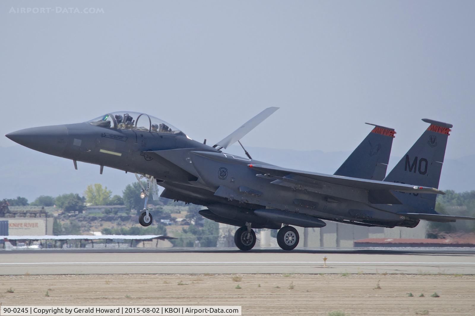 90-0245, 1990 McDonnell Douglas F-15E Strike Eagle C/N 1179/E147, 391st Fighter Sq. 