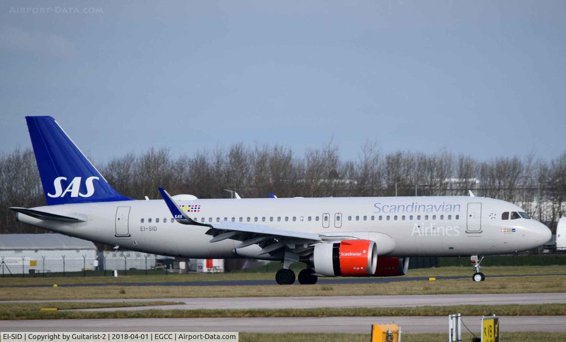 EI-SID, 2017 Airbus A320-251N C/N 8031, At Manchester