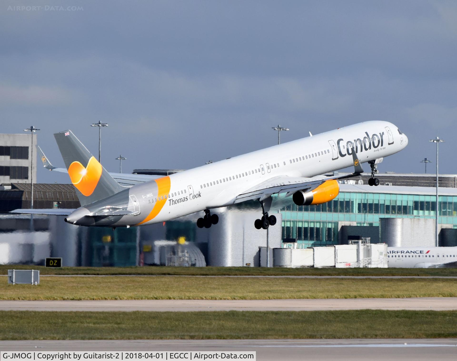 G-JMOG, 1999 Boeing 757-330 C/N 29014, At Manchester