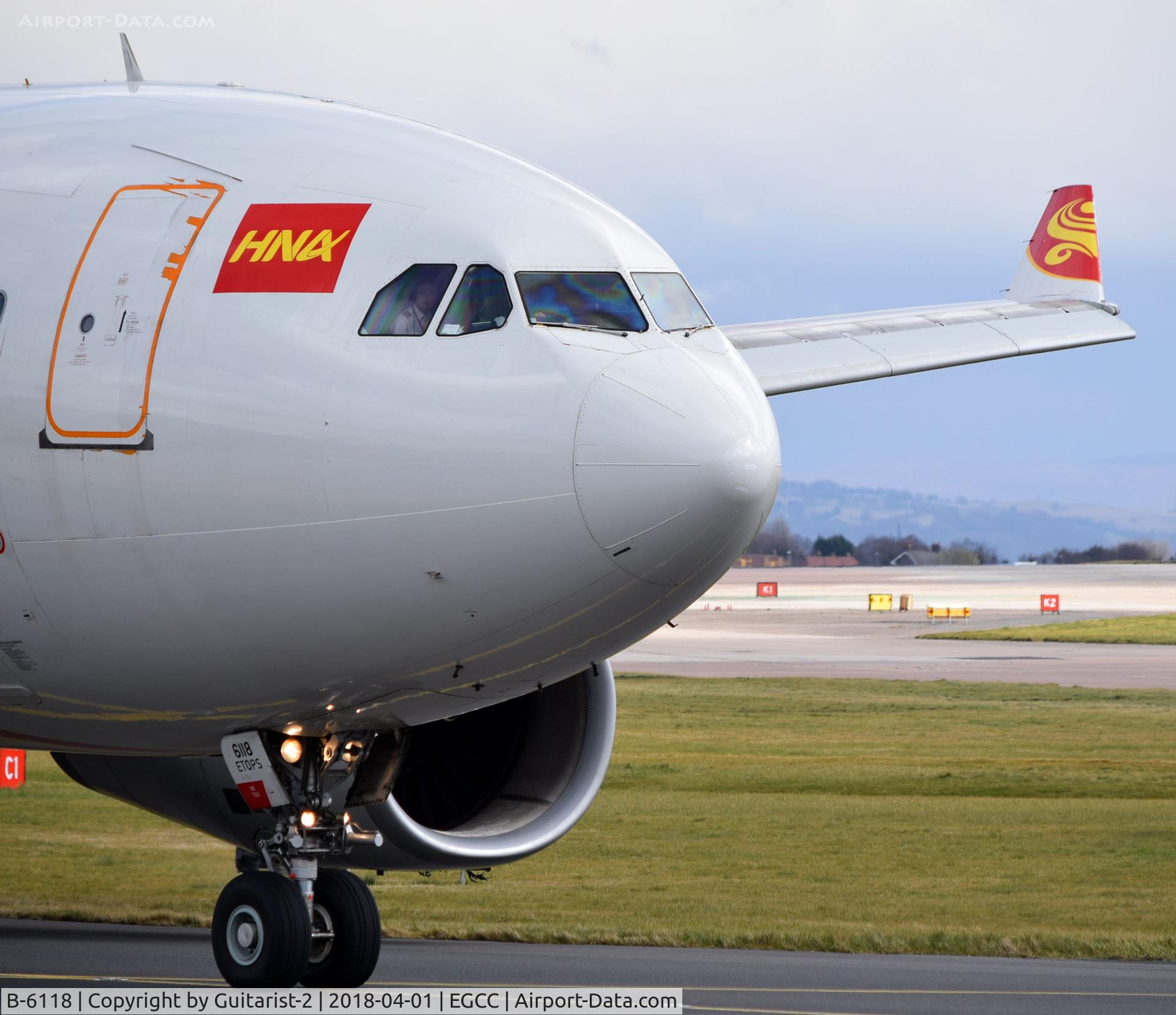 B-6118, 2007 Airbus A330-243 C/N 881, At Manchester