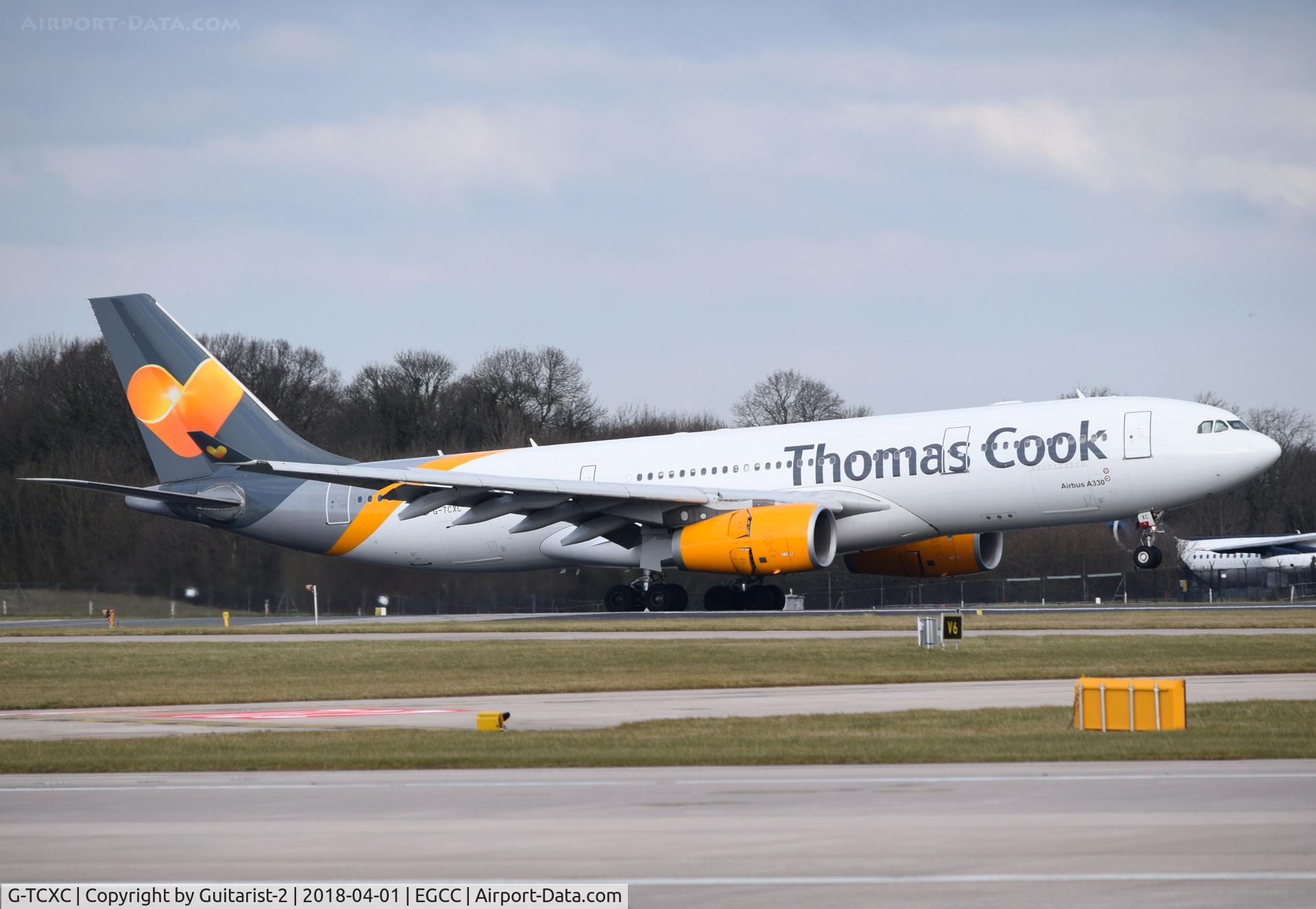 G-TCXC, 2008 Airbus A330-243 C/N 0967, At Manchester