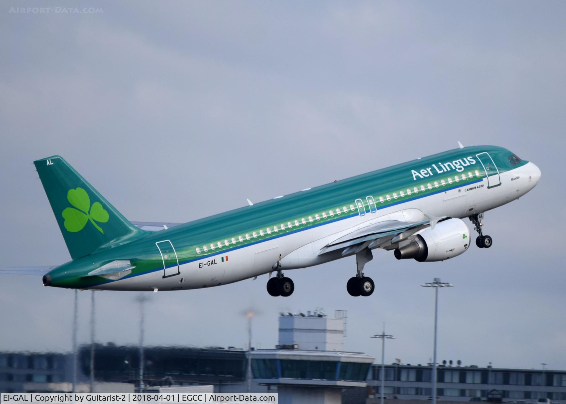 EI-GAL, 2009 Airbus A320-214 C/N 3789, At Manchester