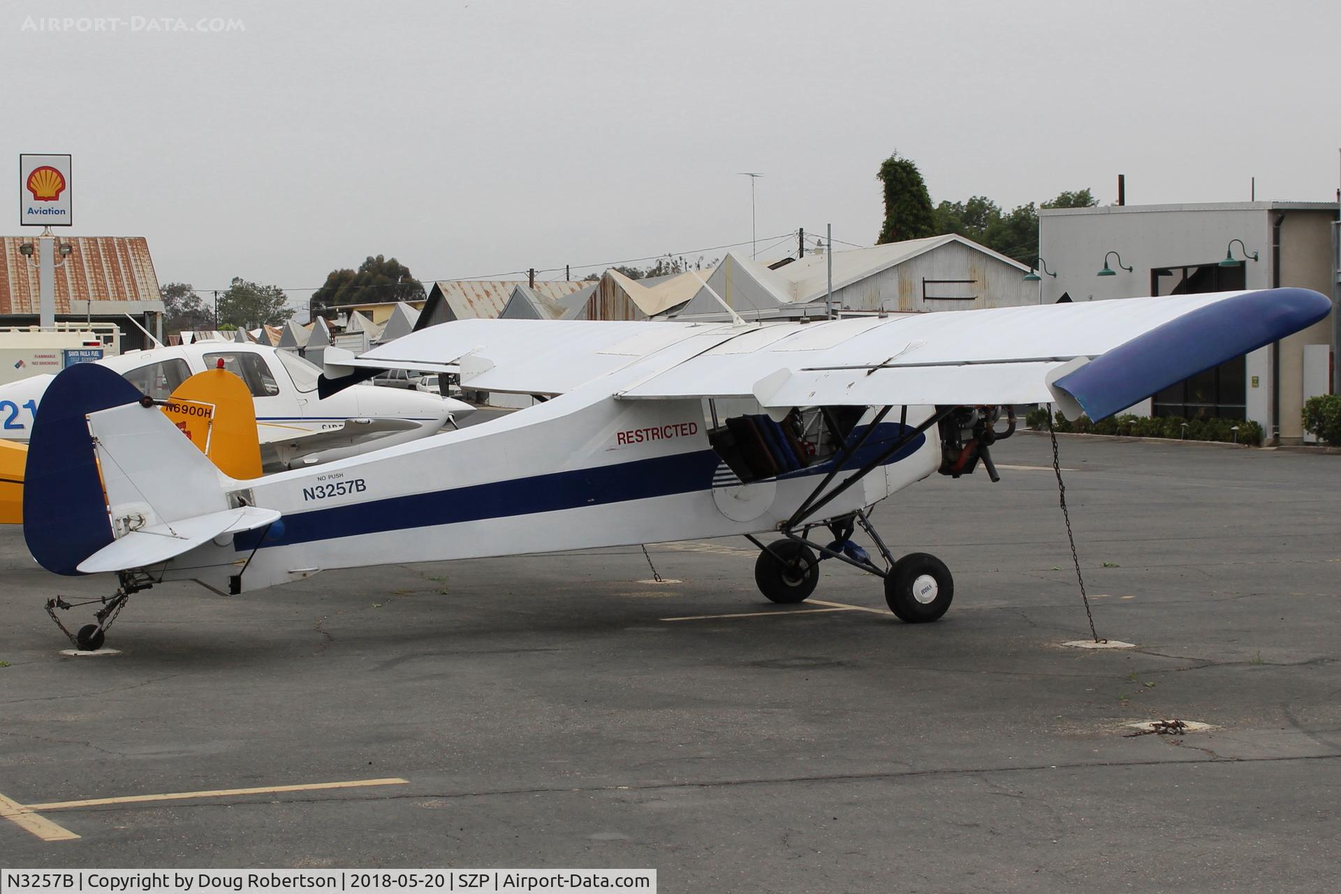 N3257B, 1954 Piper PA-18-135 Super Cub C/N 18-3275, 1954 Piper PA-18-135 SUPER CUB, Lycoming O-320 uncowled upgrade, Restricted class aerial advertising, highly modified wings, etc.