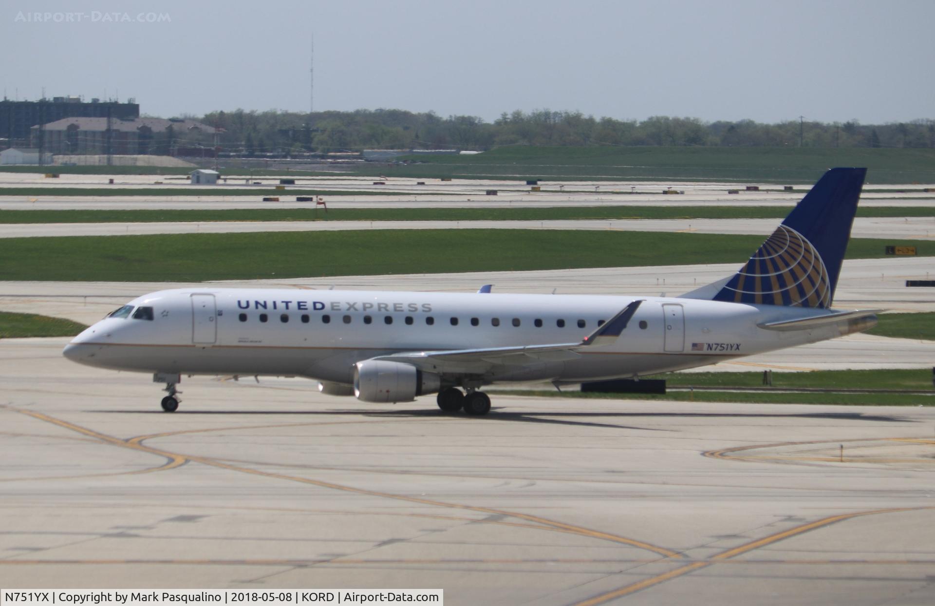 N751YX, 2017 Embraer 175LR (ERJ-170-200LR) C/N 17000688, ERJ 170-200 LR
