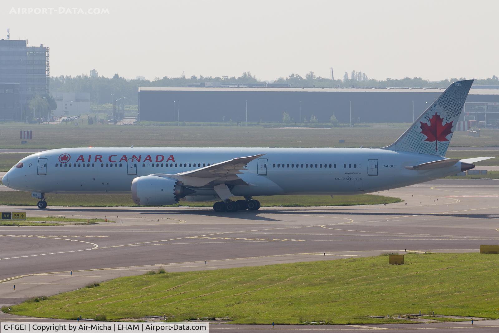 C-FGEI, 2016 Boeing 787-9 Dreamliner Dreamliner C/N 37174, Air Canada