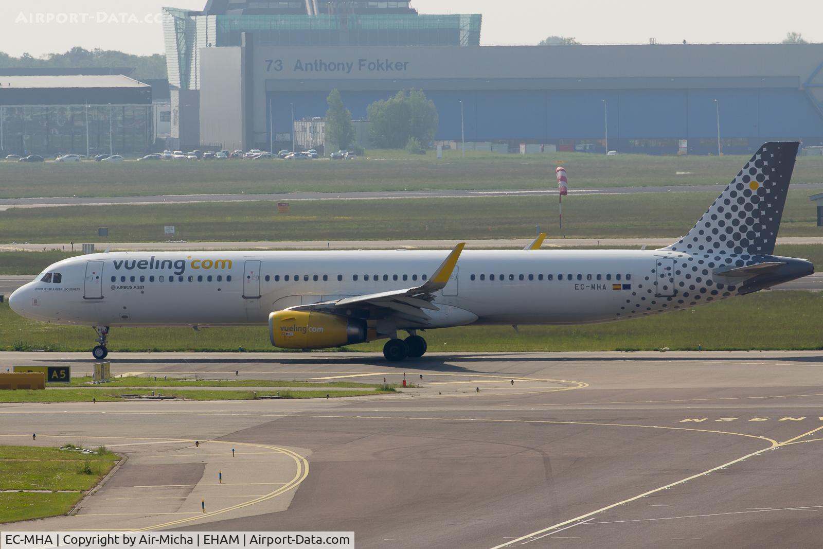 EC-MHA, 2015 Airbus A321-231 C/N 6684, Vueling Airlines