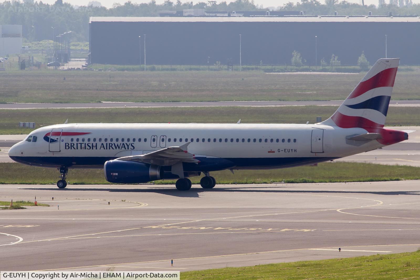 G-EUYH, 2010 Airbus A320-232 C/N 4265, British Airways