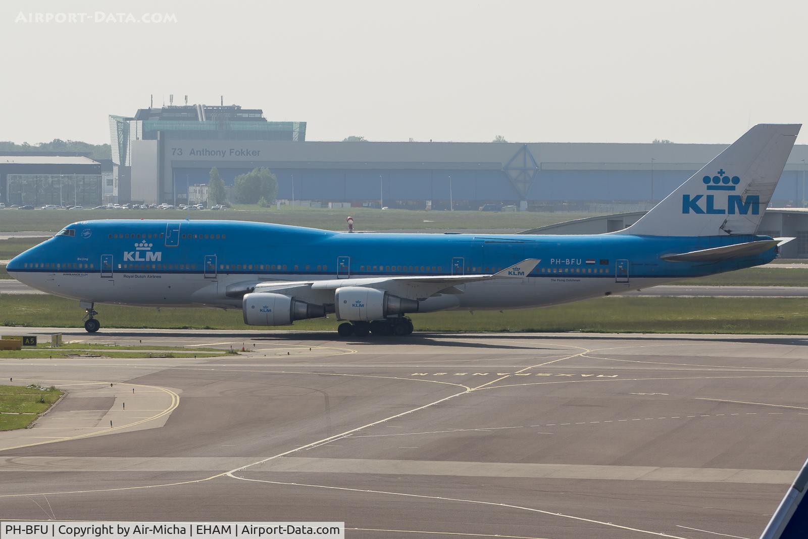PH-BFU, 1997 Boeing 747-406BC C/N 28196, KLM Royal Dutch Airlines