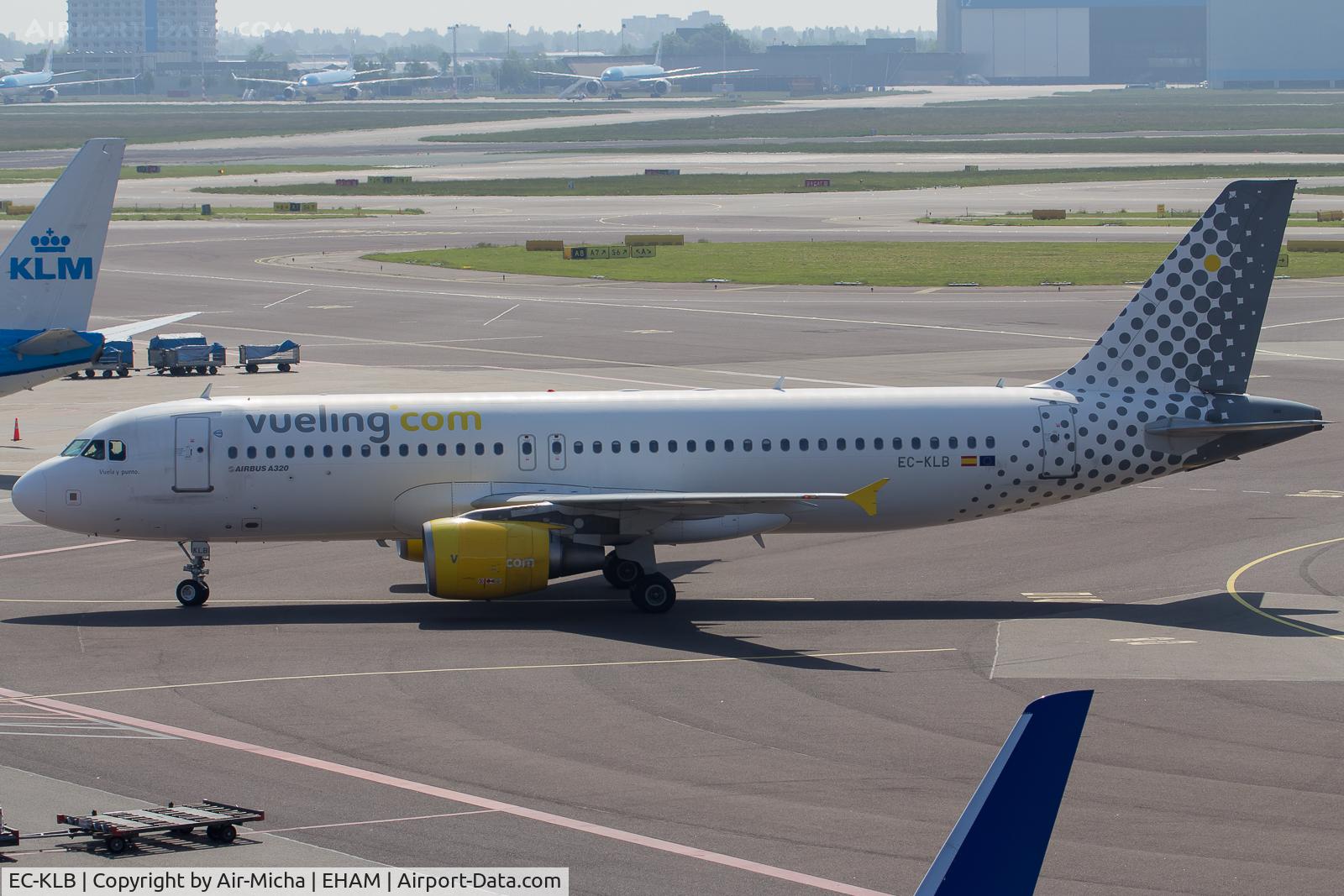EC-KLB, 2007 Airbus A320-214 C/N 3321, Vueling Airlines
