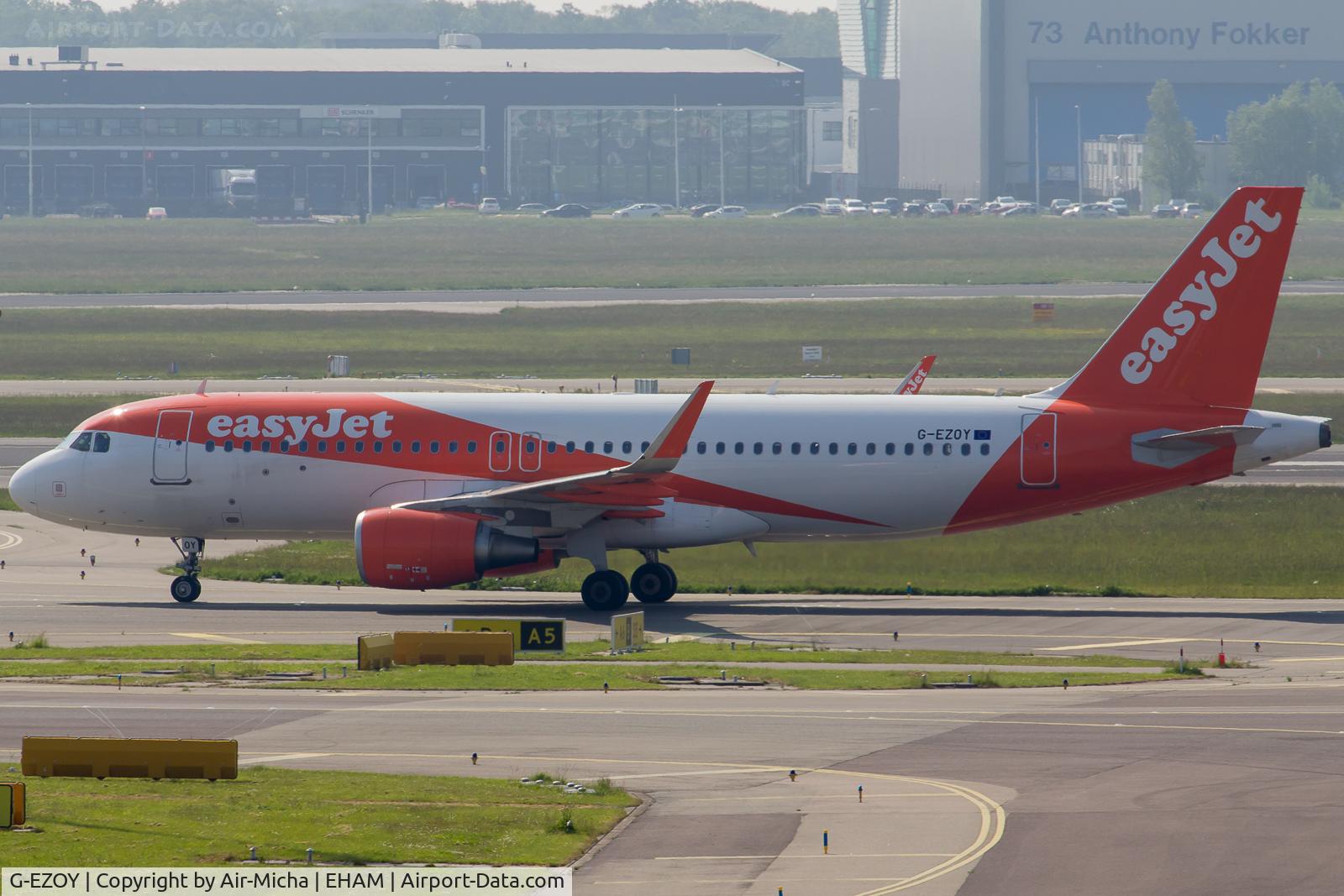 G-EZOY, 2015 Airbus A320-214 C/N 6885, easyJet