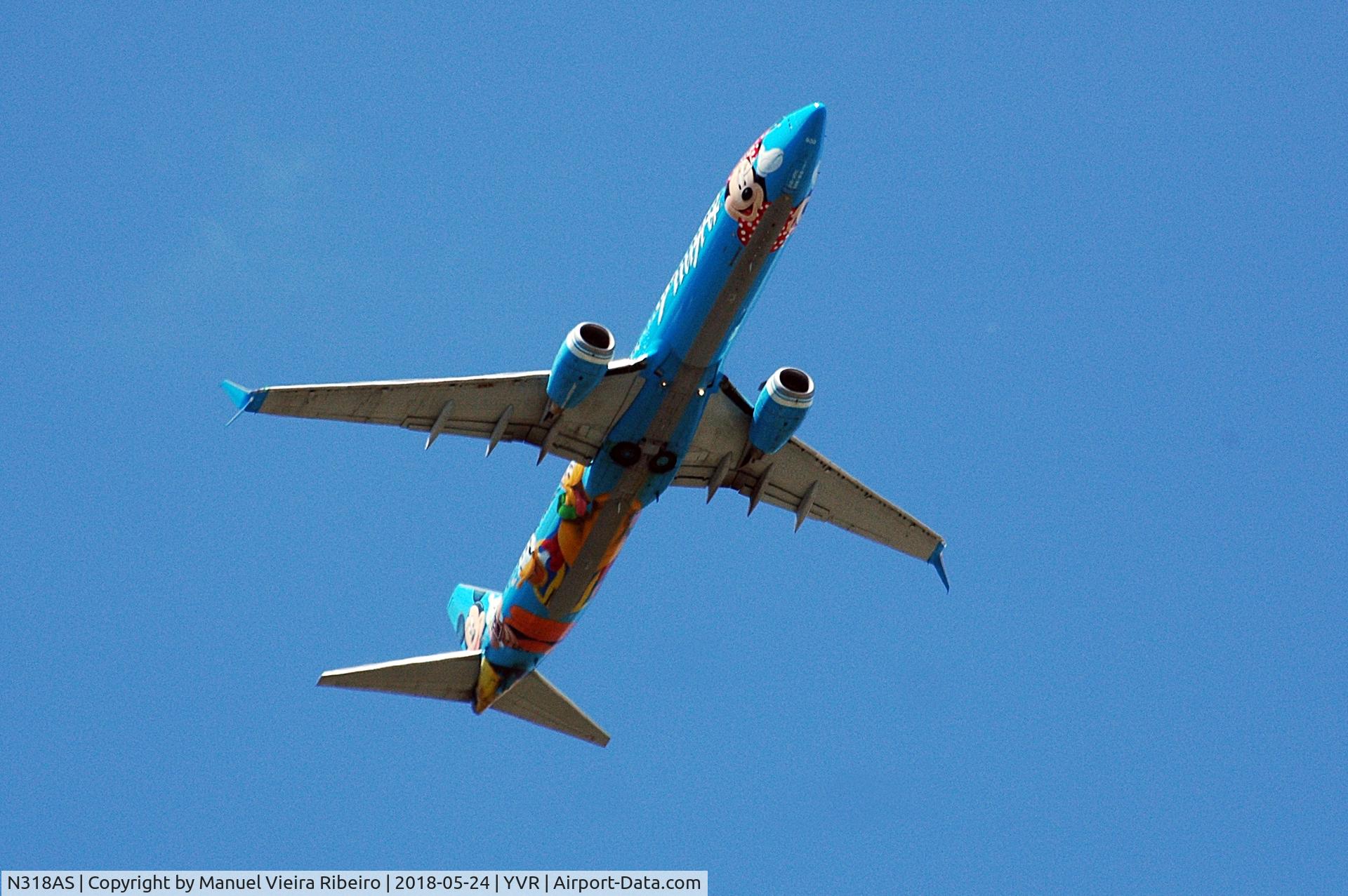 N318AS, 2003 Boeing 737-990 C/N 30018, AS702 to Seattle