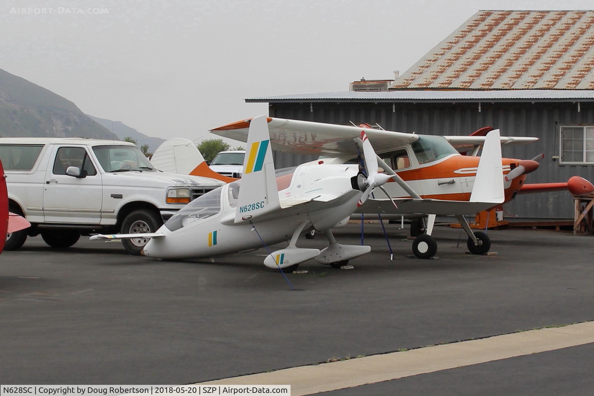 N628SC, Gyroflug SC-01B-160 Speed Canard C/N S-29, 1986 Gyroflug SC 01B SPEED CANARD, Lycoming O-320-D1A 160 Hp pusher, flown by retired Lockheed L-1011 TriStar German pilot non-citizen, production aircraft but here Experimental class. Nose wheel retracts. See more photos.