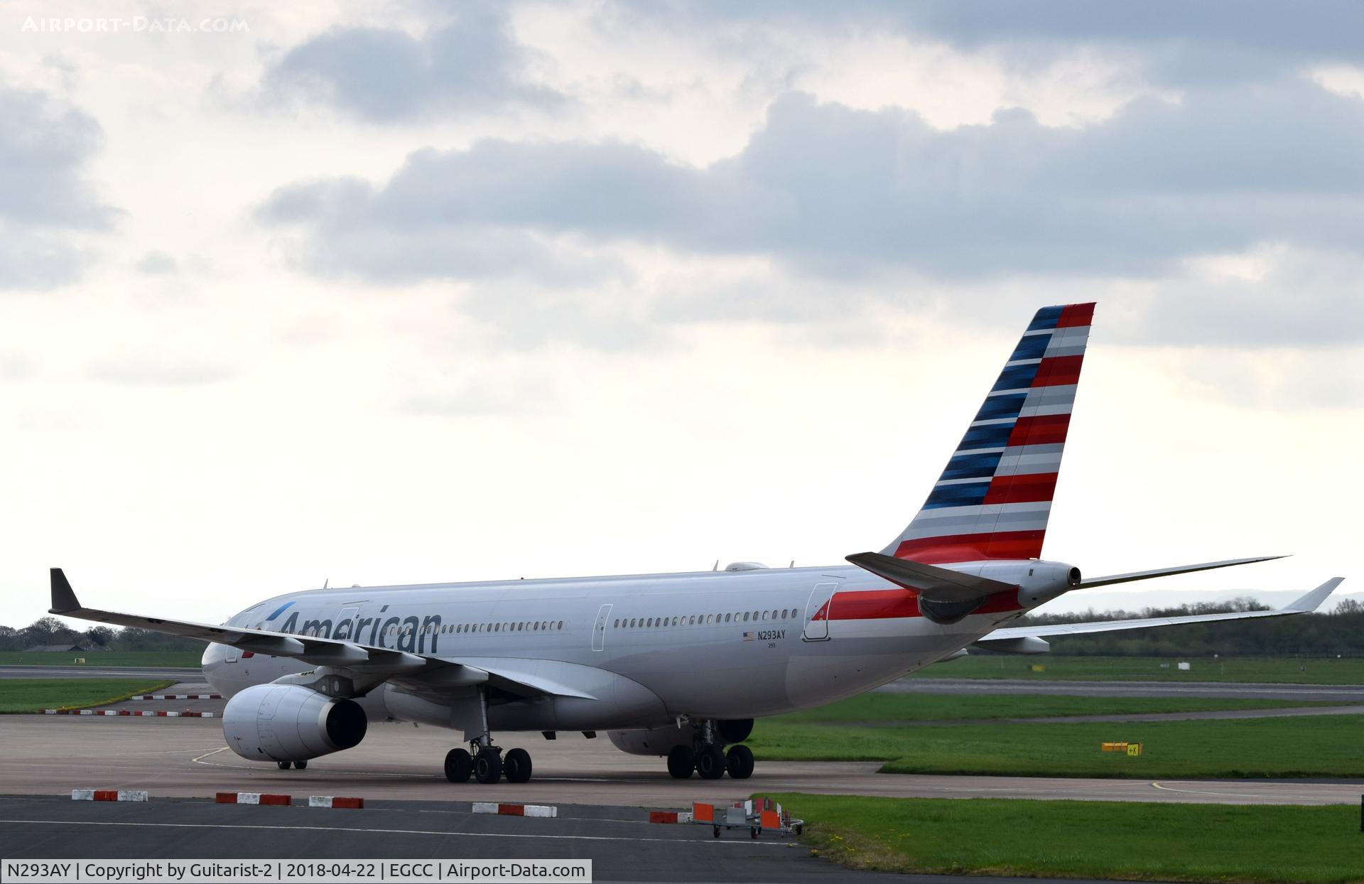 N293AY, 2014 Airbus A330-243 C/N 1526, At Manchester