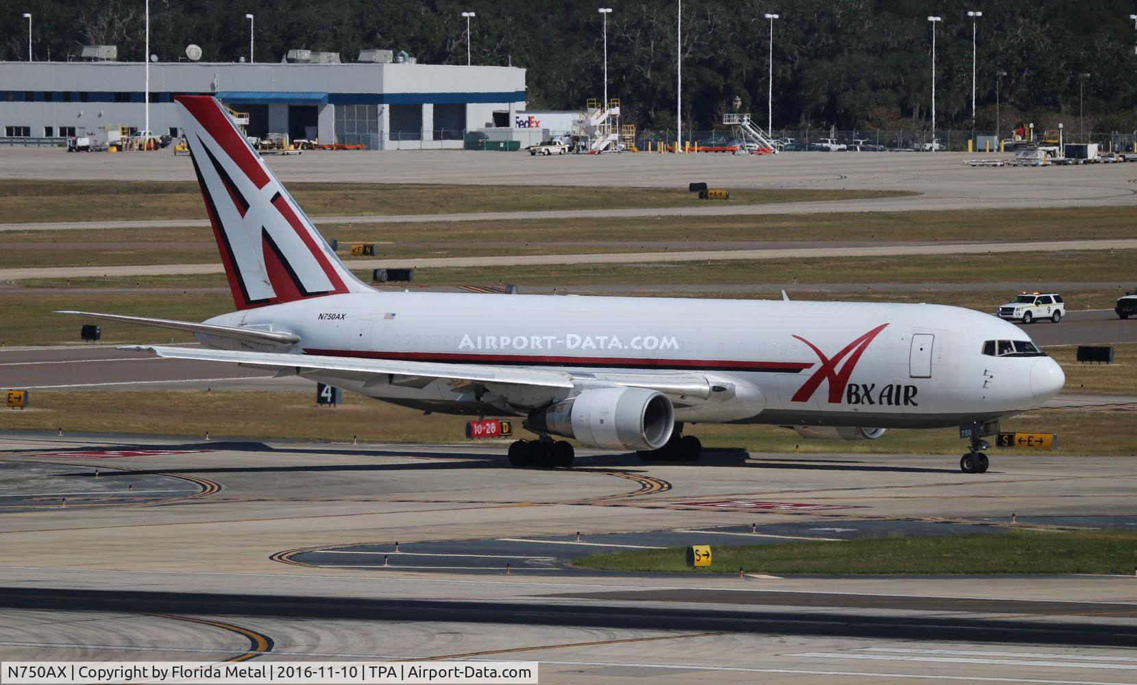 N750AX, 1984 Boeing 767-232 C/N 22227, ABX 767-200