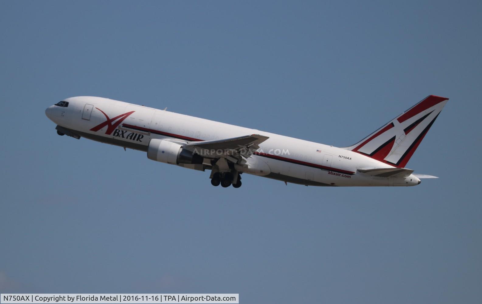 N750AX, 1984 Boeing 767-232 C/N 22227, ABX 767-200