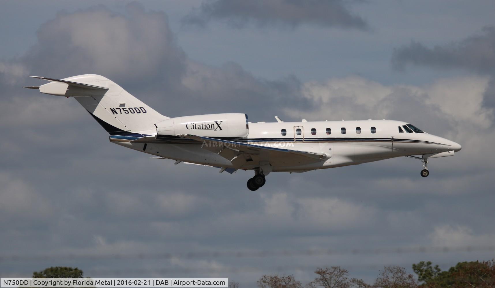N750DD, 2002 Cessna 750 Citation X Citation X C/N 750-0185, Citation X