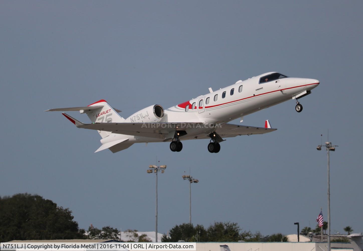 N751LJ, 2015 Learjet 75 C/N 45-503, Lear 75