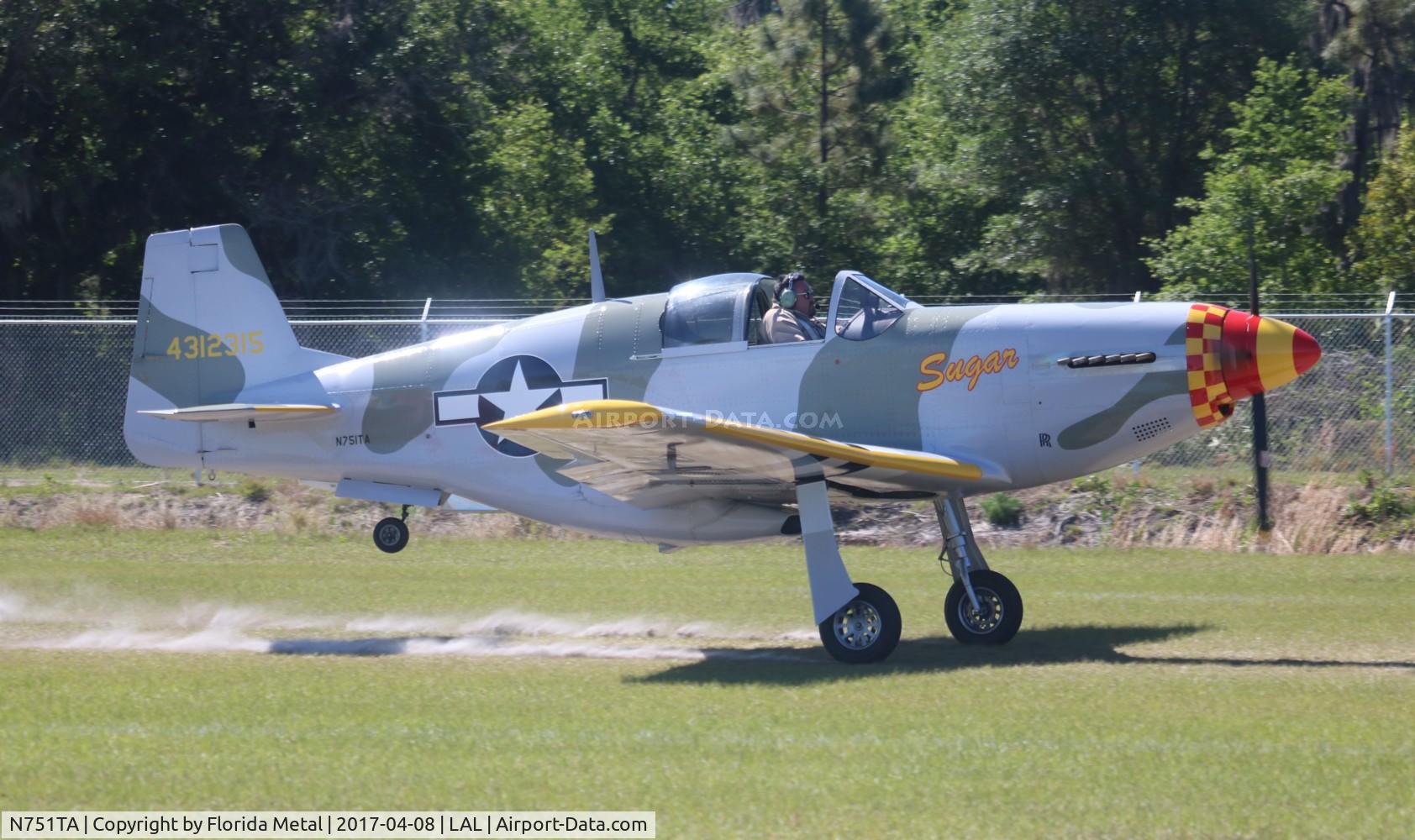 N751TA, 2015 Titan T-51B Mustang C/N M09BV12COHK0151B, Titan T-51B
