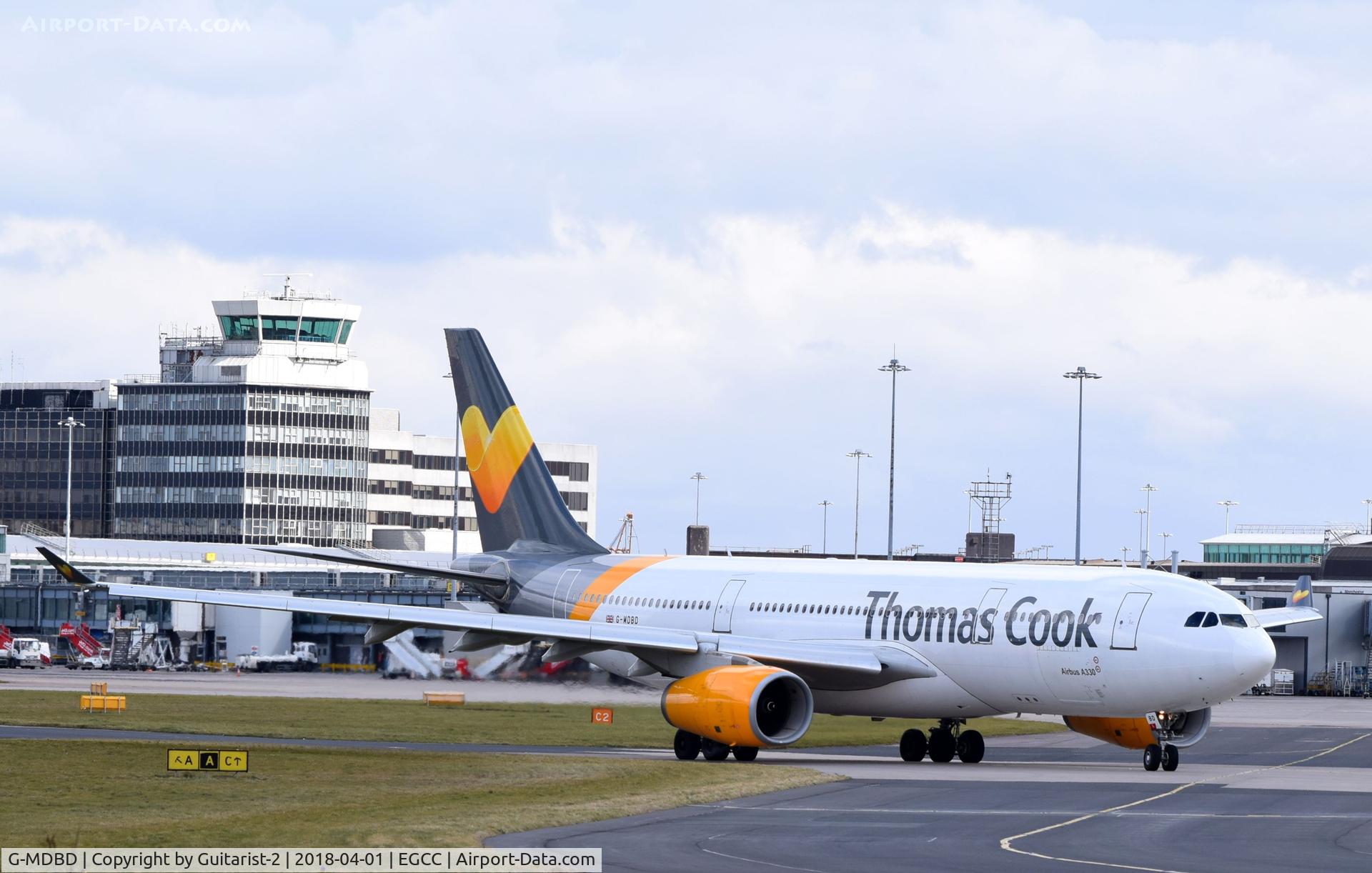 G-MDBD, 1999 Airbus A330-243 C/N 266, At Manchester