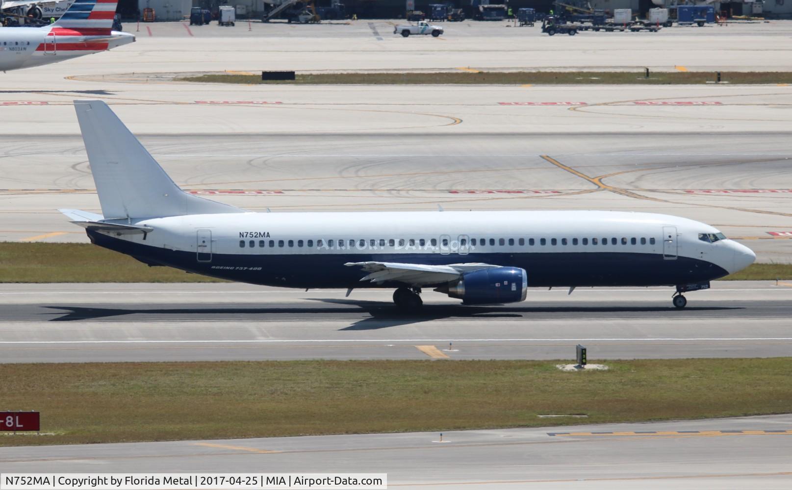 N752MA, 1996 Boeing 737-48E C/N 28198, Miami Air