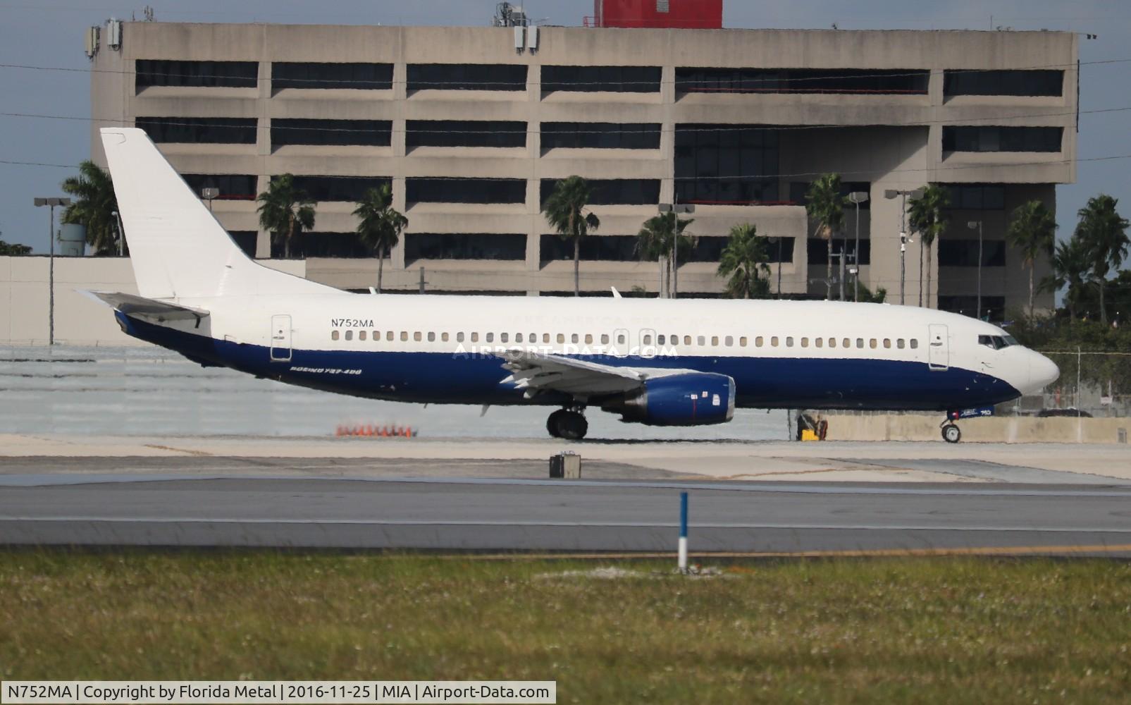 N752MA, 1996 Boeing 737-48E C/N 28198, Miami Air
