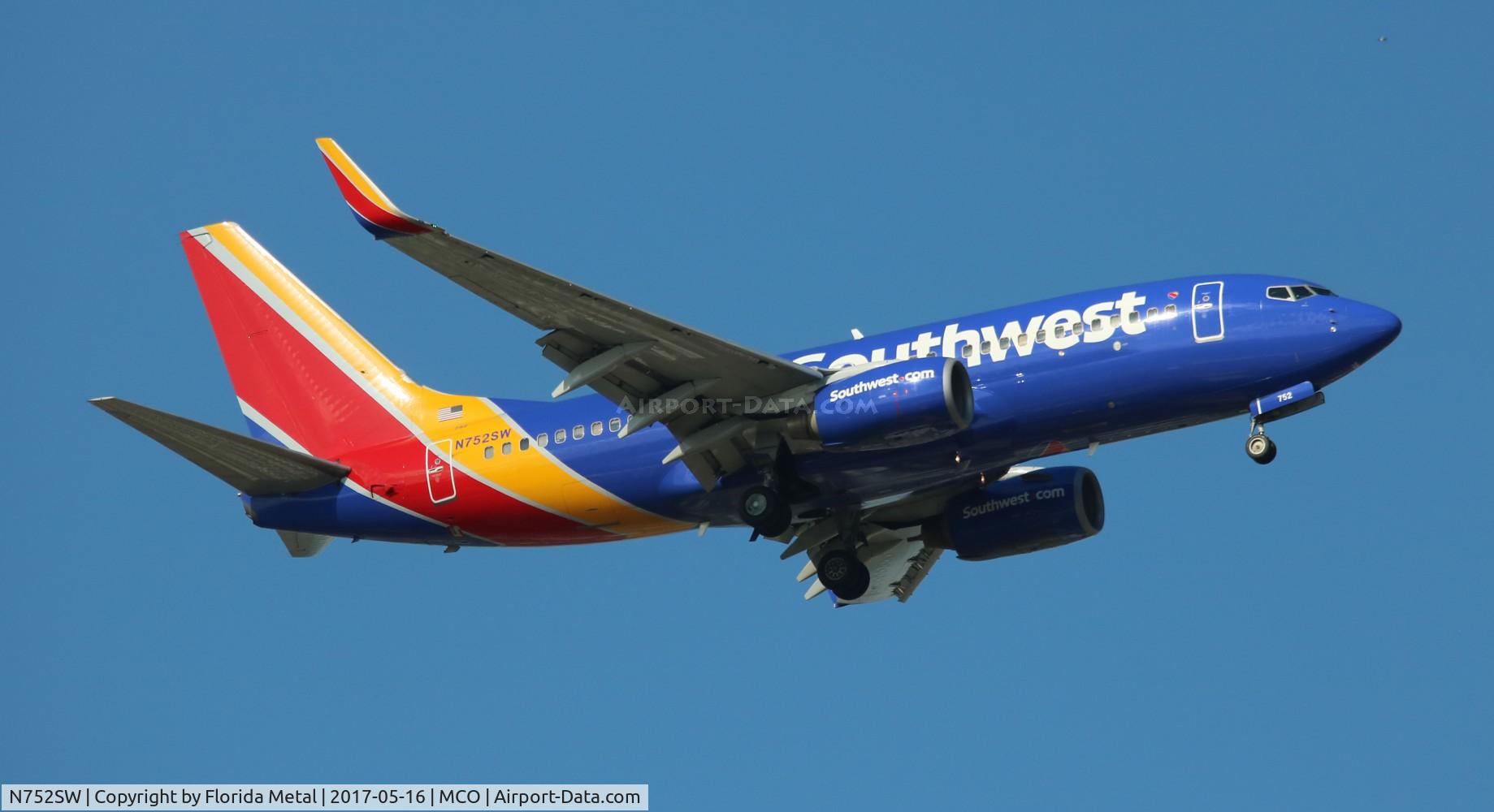 N752SW, 1999 Boeing 737-7H4 C/N 29804, Southwest